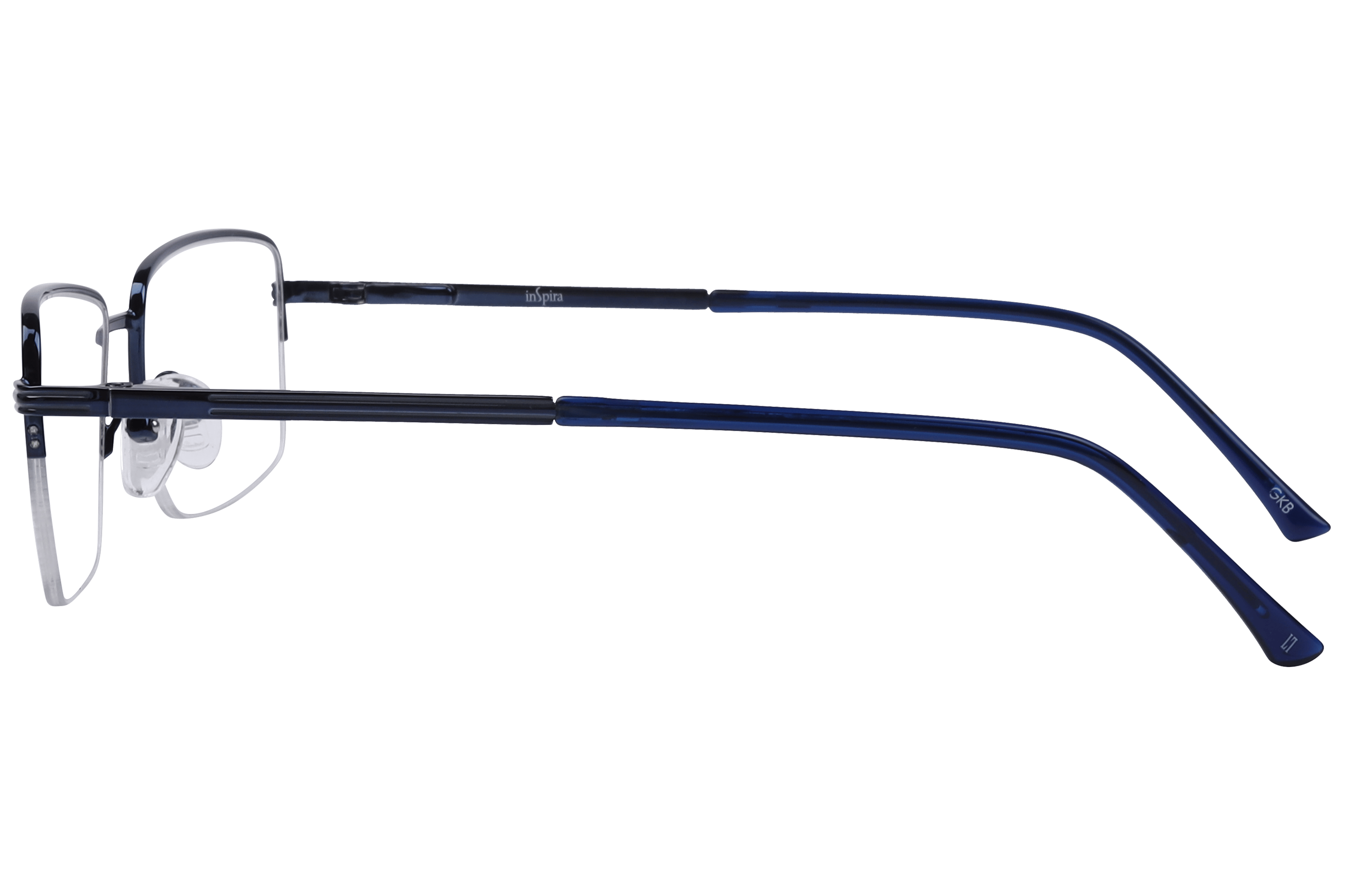 Inspira LL-3-039 Frame Blue Male Supra Metal Frame — view 3