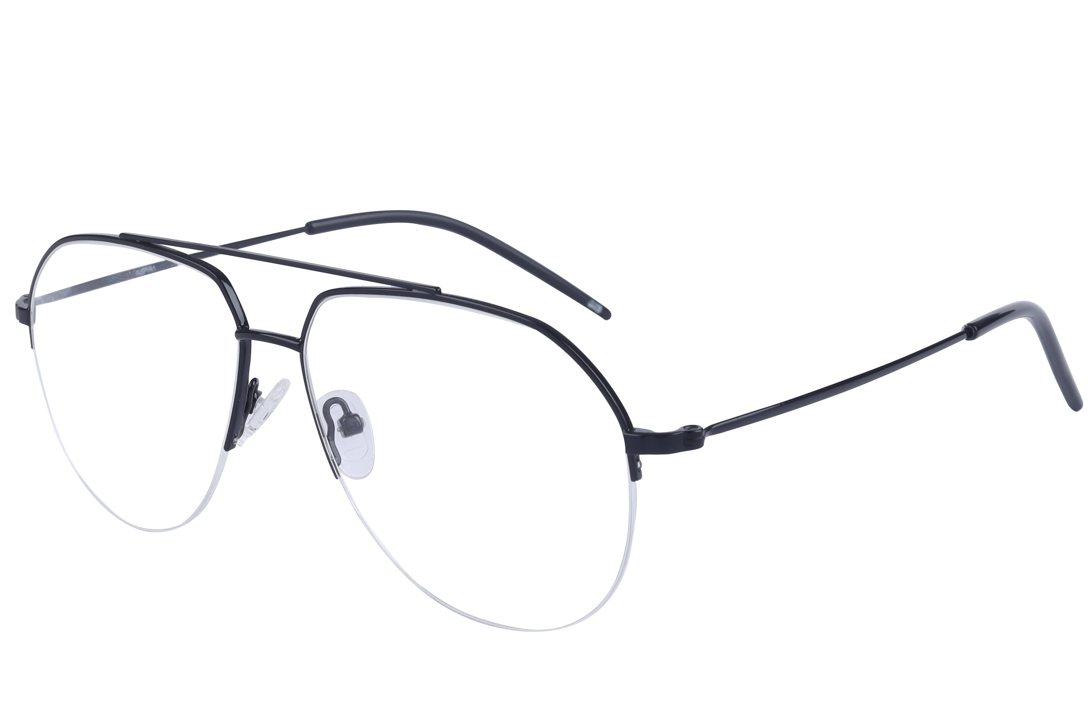 Inspira 20838-EW Frame Black Male Supra Metal Frame — Black frame — view 1