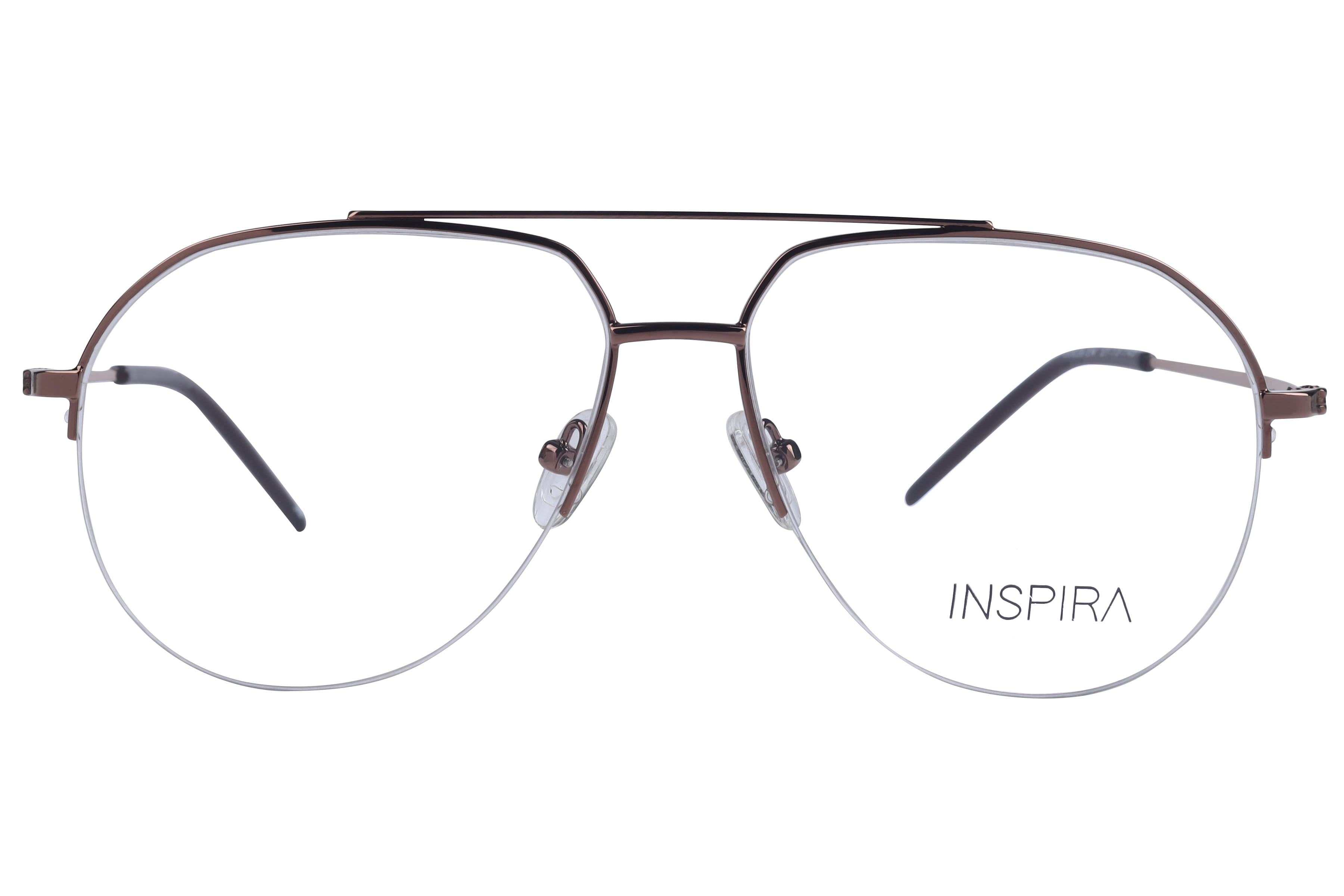 Inspira 20838-EW Frame Brown Male Supra Metal — Brown frame