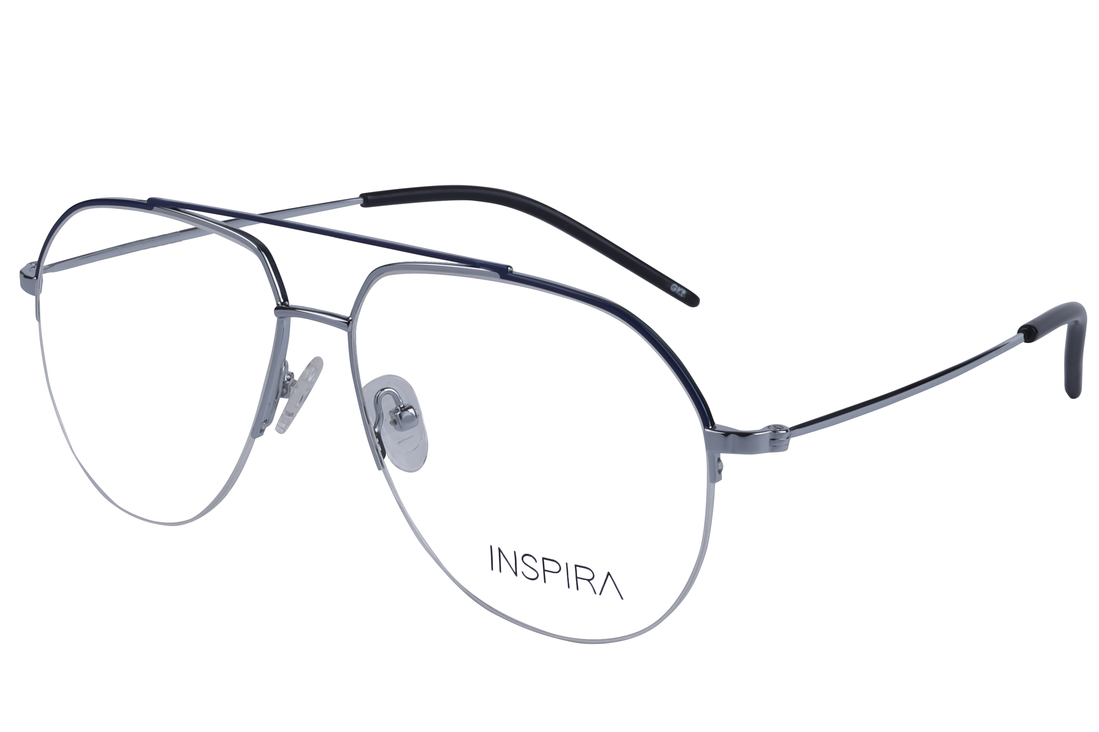 Inspira 20838-EW Frame Blue Male Supra Metal Frame — Blue frame — view 1