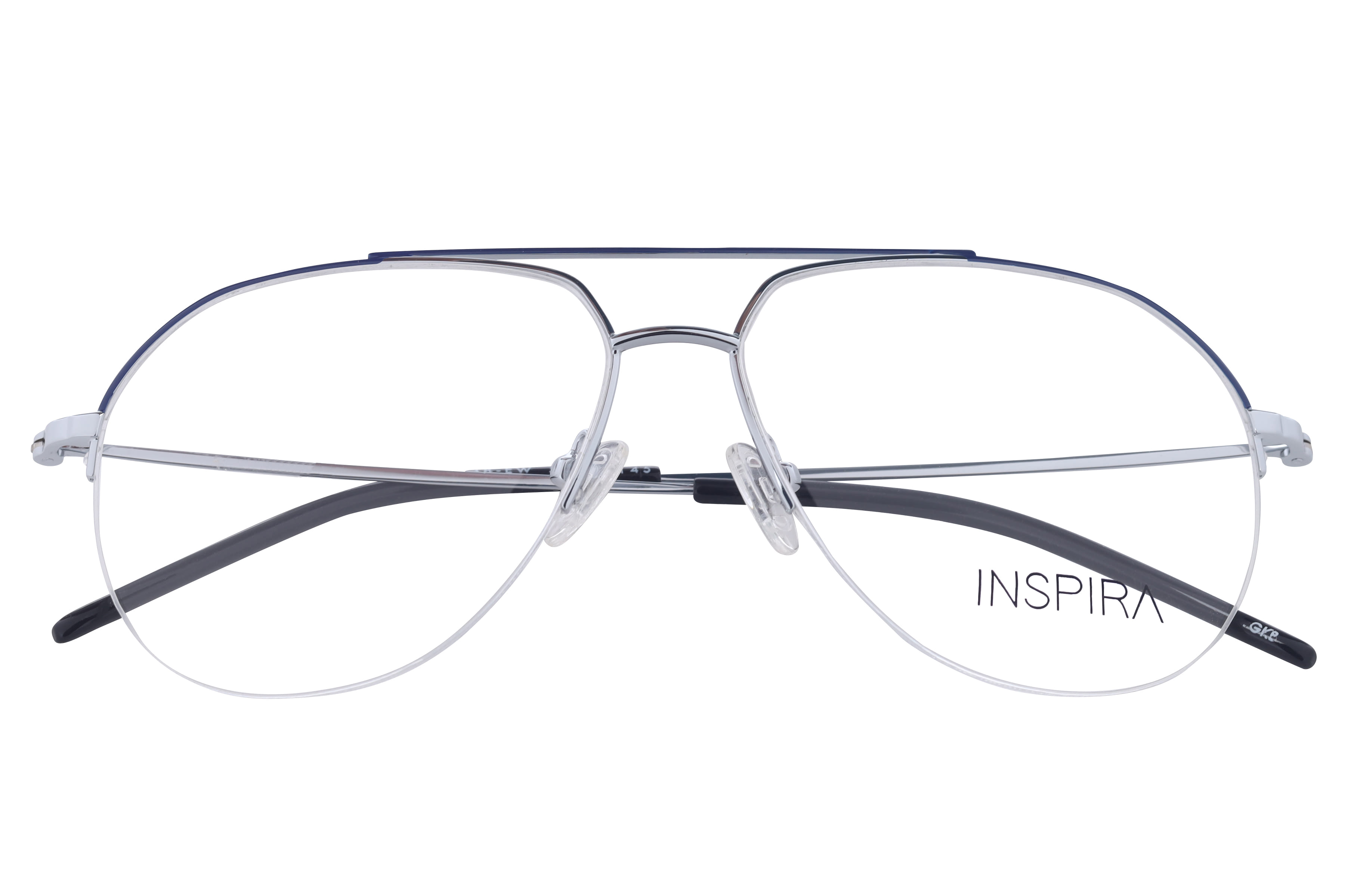 Inspira 20838-EW Frame Blue Male Supra Metal Frame — Blue frame — view 4