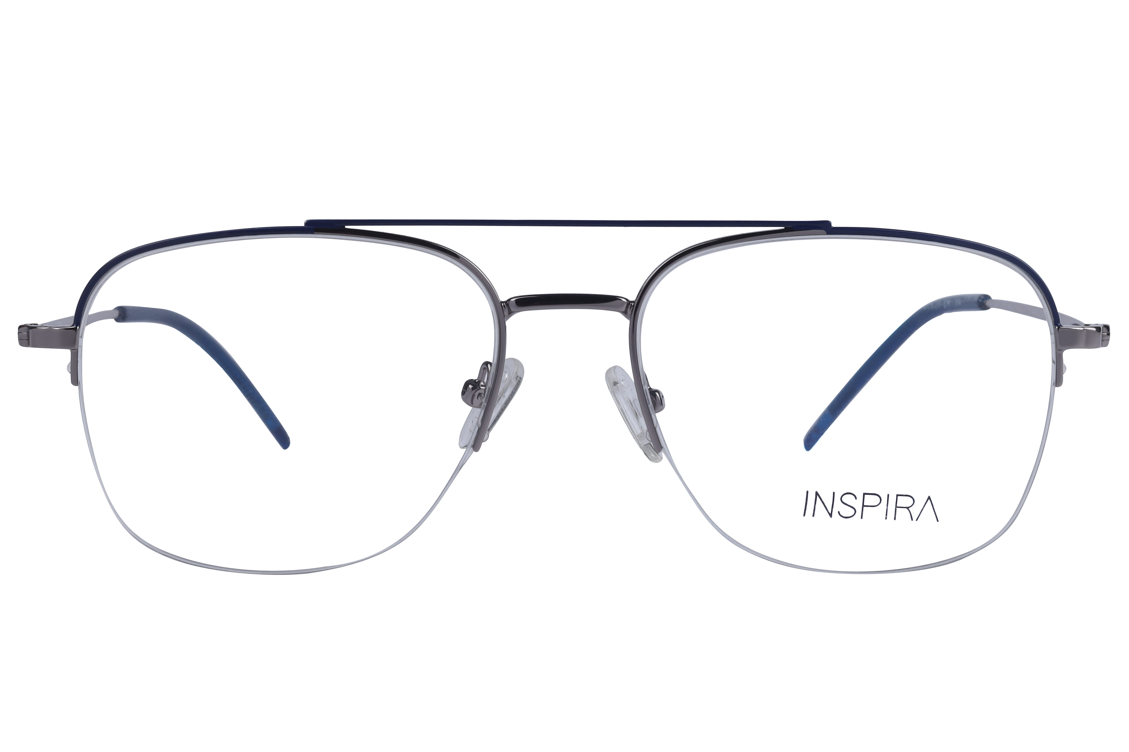 Inspira 20839-EW Frame Blue Male Supra Metal Frame — Blue frame — view 2