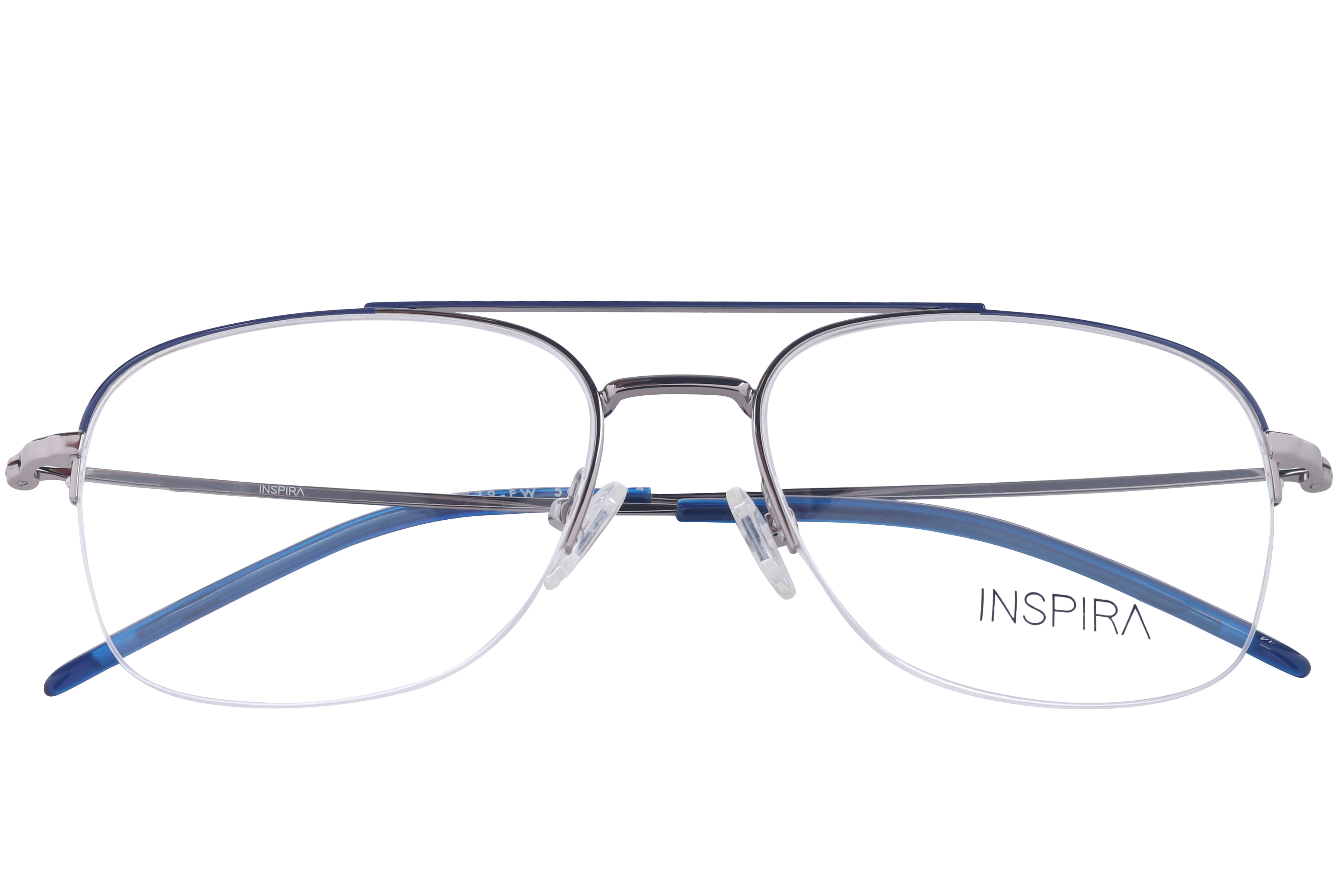 Inspira 20839-EW Frame Blue Male Supra Metal Frame — Blue frame — view 4