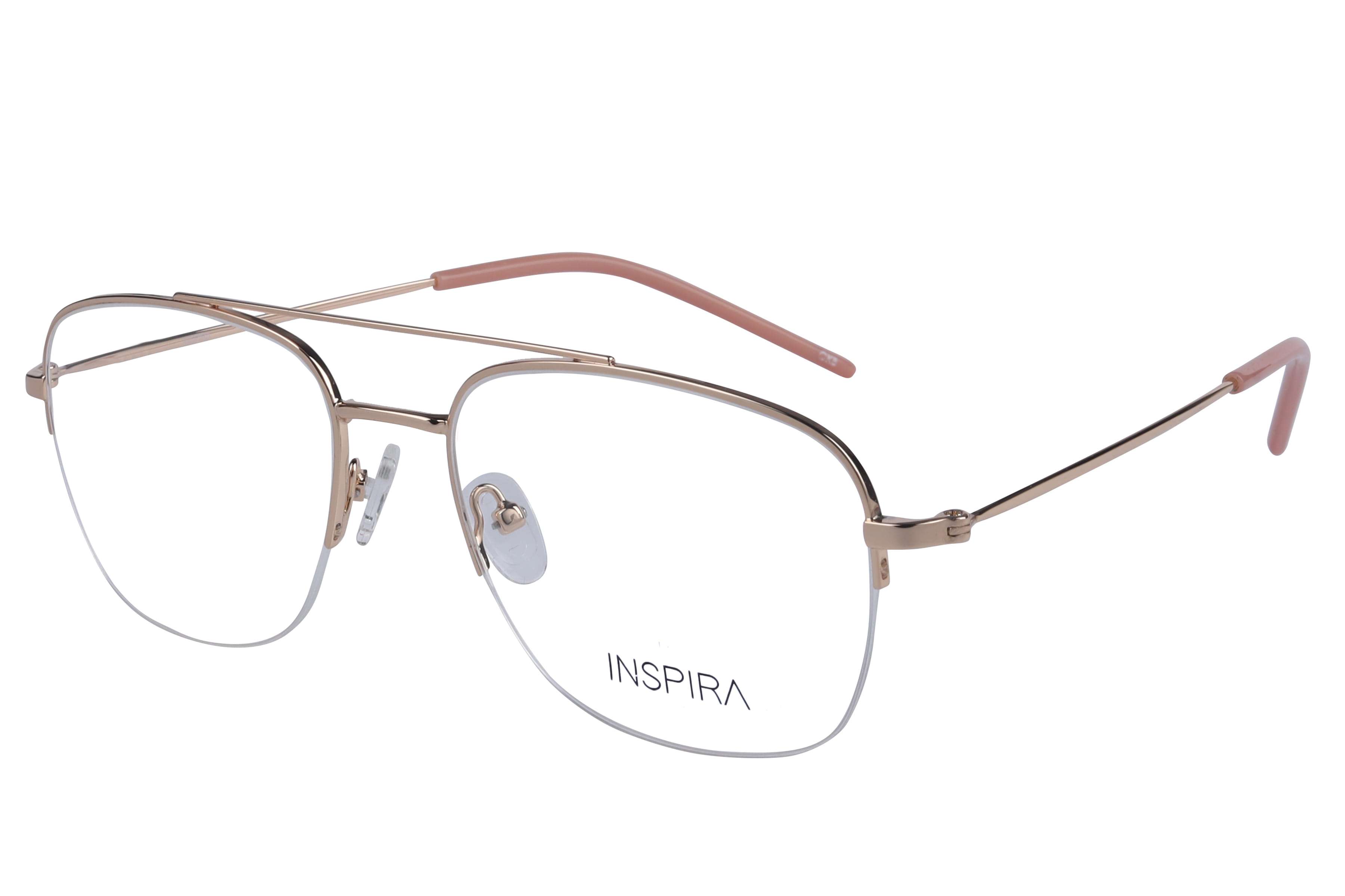 Inspira 20839-EW Frame Gold Male Supra Metal Frame — Gold frame — view 1