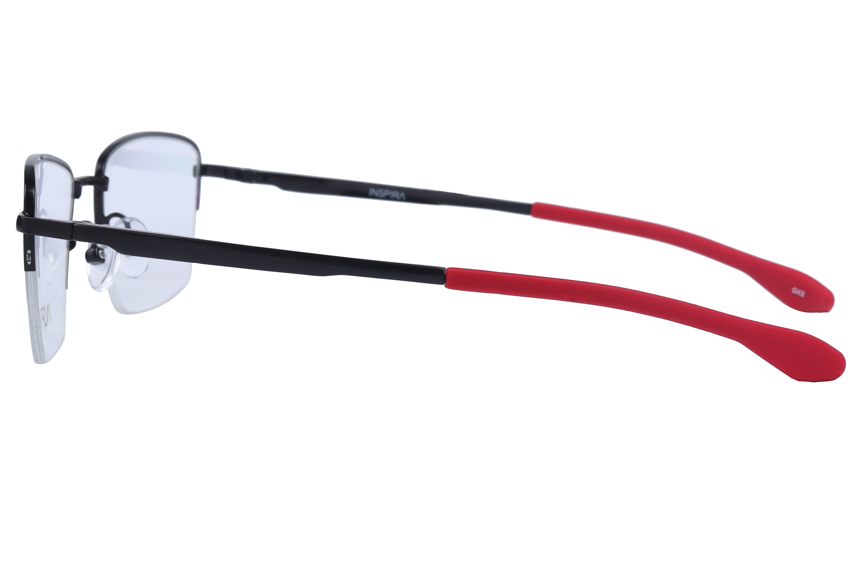 Inspira F4130 Frame Black Male Supra Metal Frame — Black frame — view 3