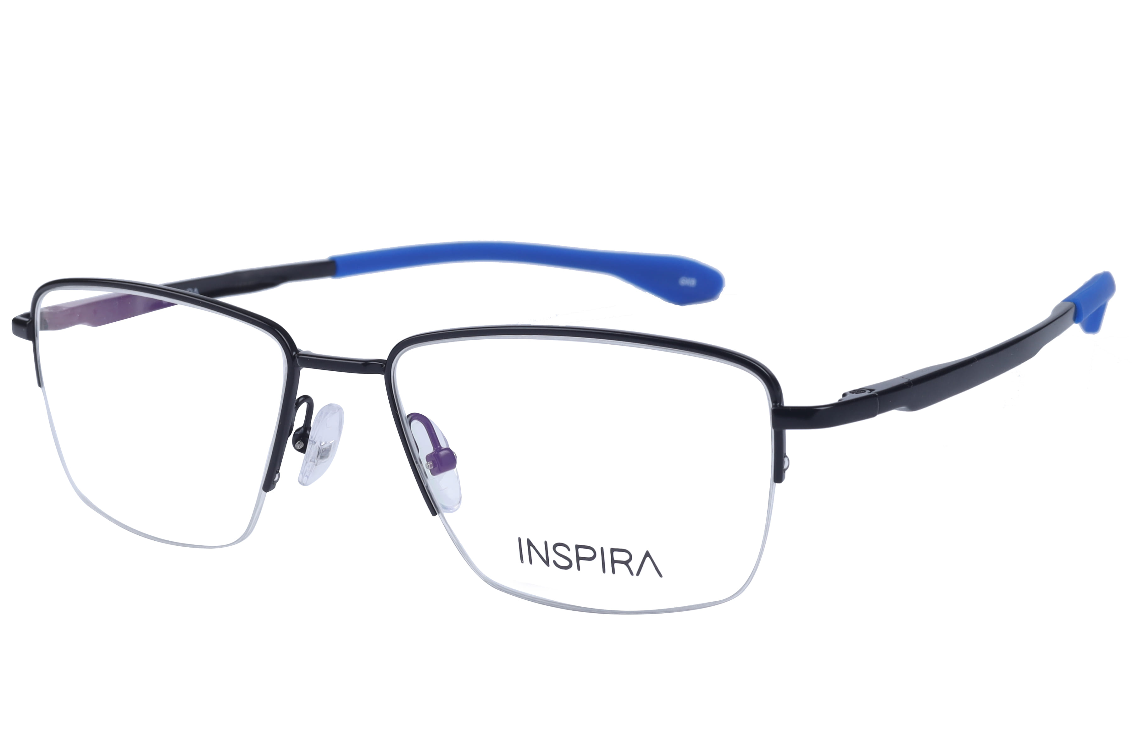 Inspira F4130 Frame Black Male Supra Metal Frame — Black frame — view 1