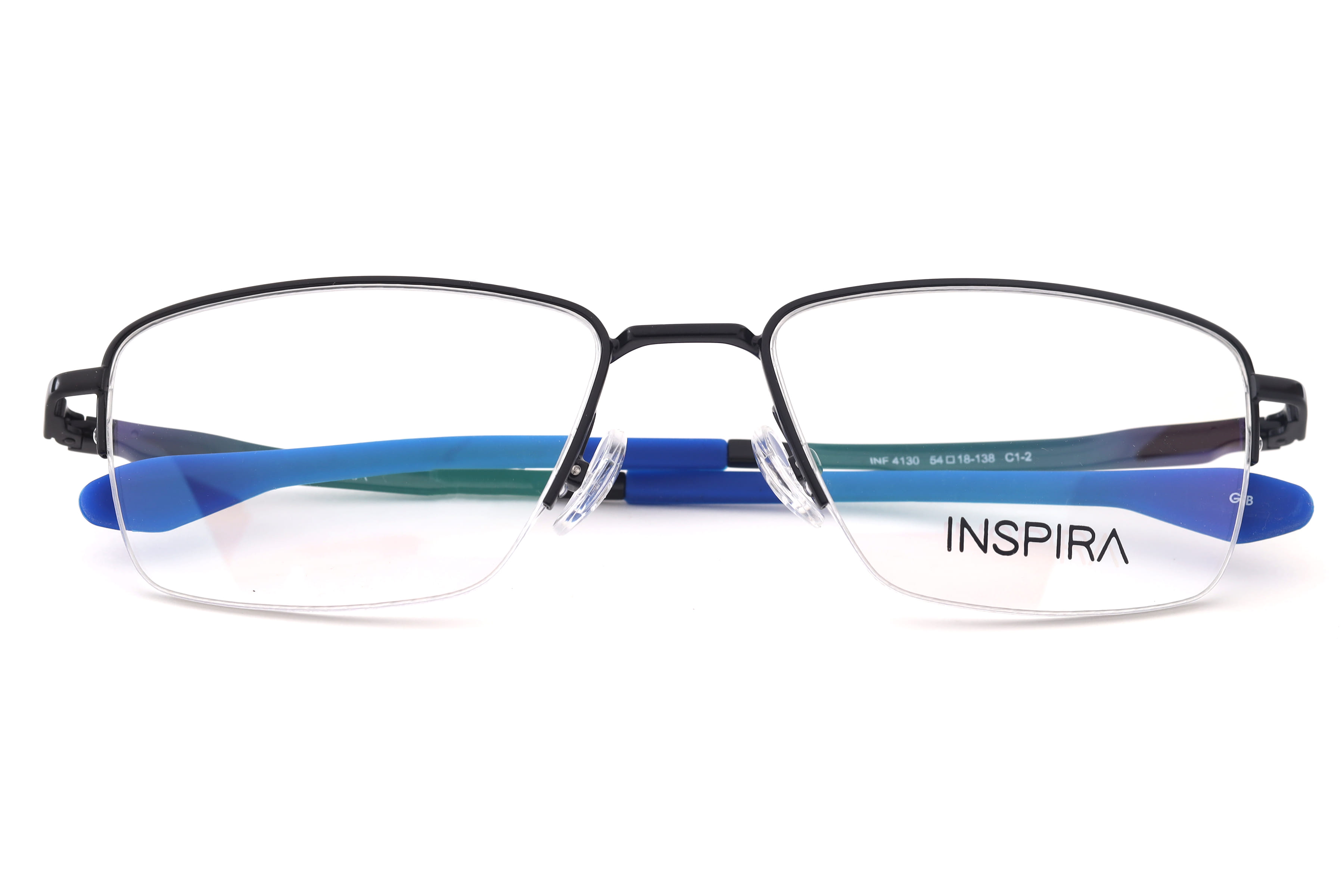Inspira F4130 Frame Black Male Supra Metal Frame — Black frame — view 4