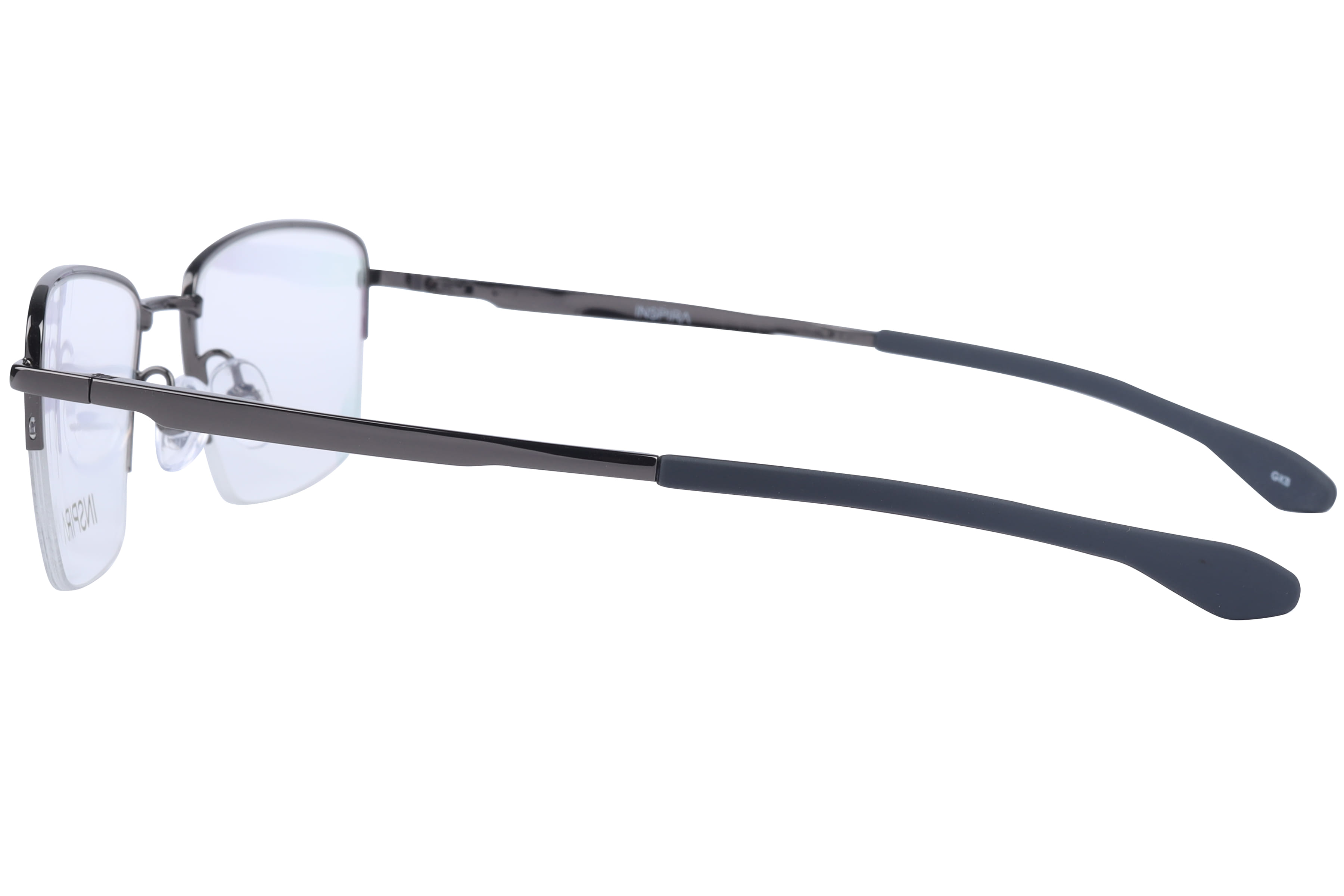 Inspira F4130 Frame Gun Metal Male Supra Metal Frame — Gun Metal frame — view 3