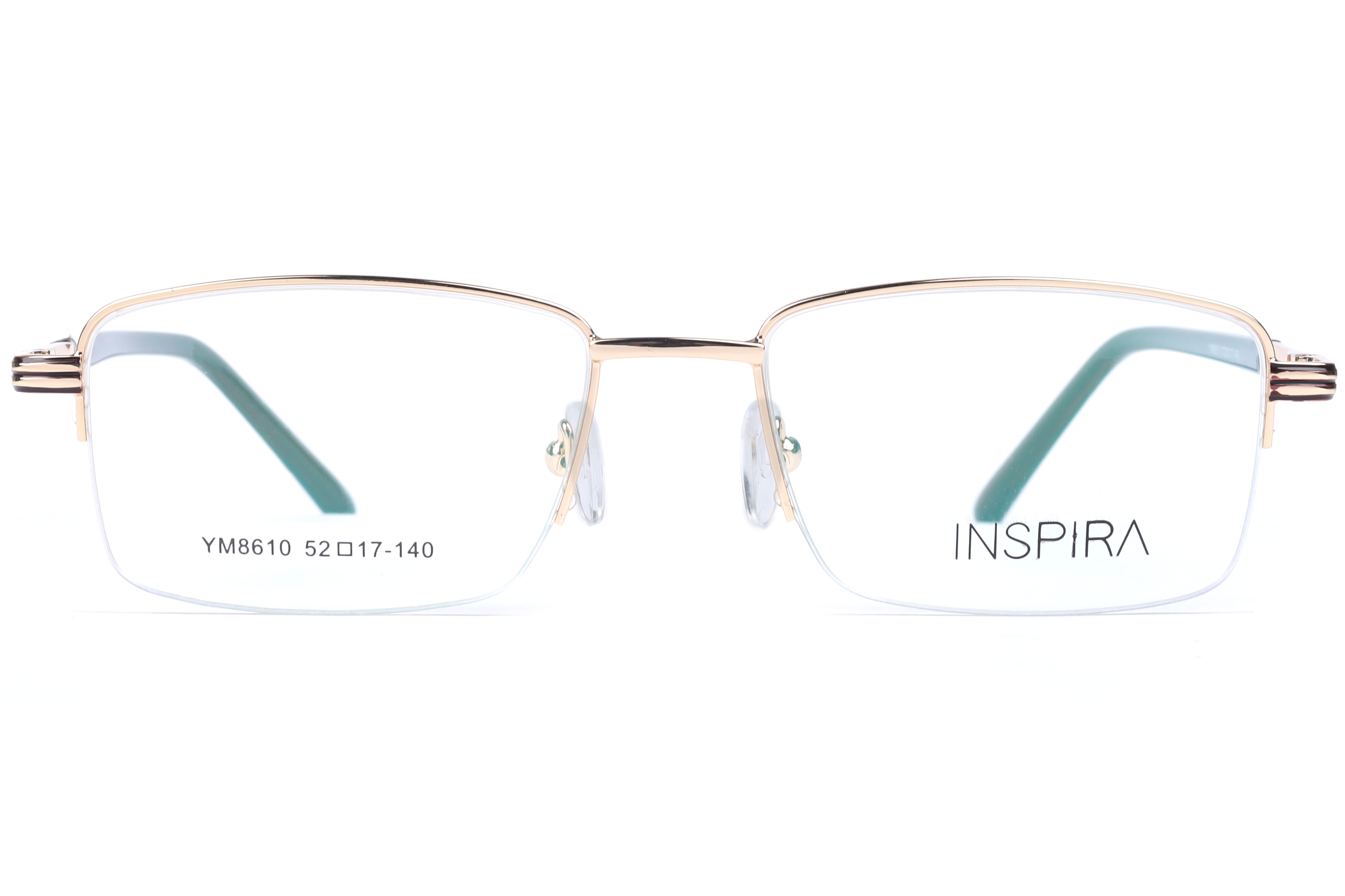 Inspira YM8610 Frame Gold Male Supra Metal — Gold frame