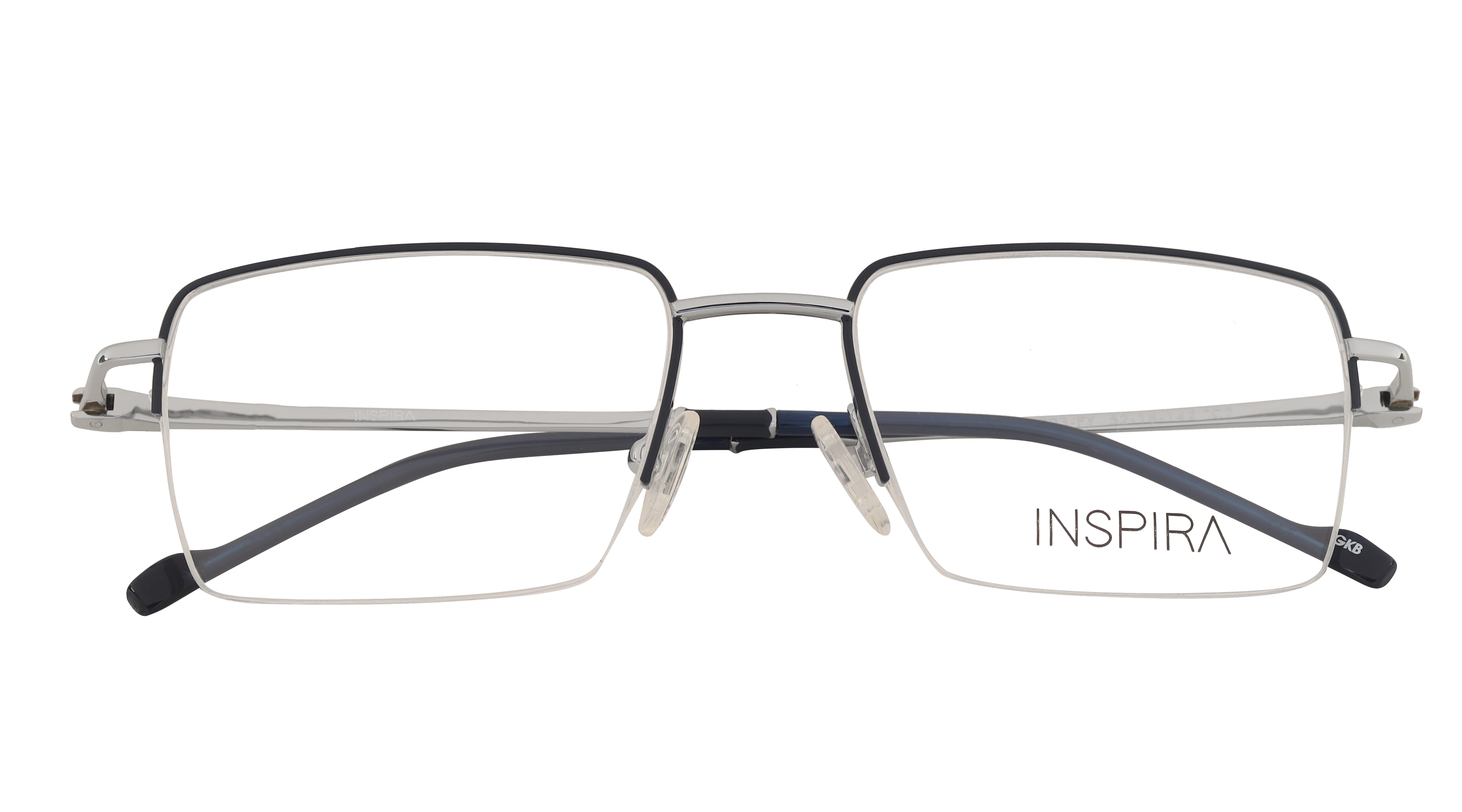 Inspira 24003-FY Frame Blue Male Supra Metal Frame — Blue frame — view 4