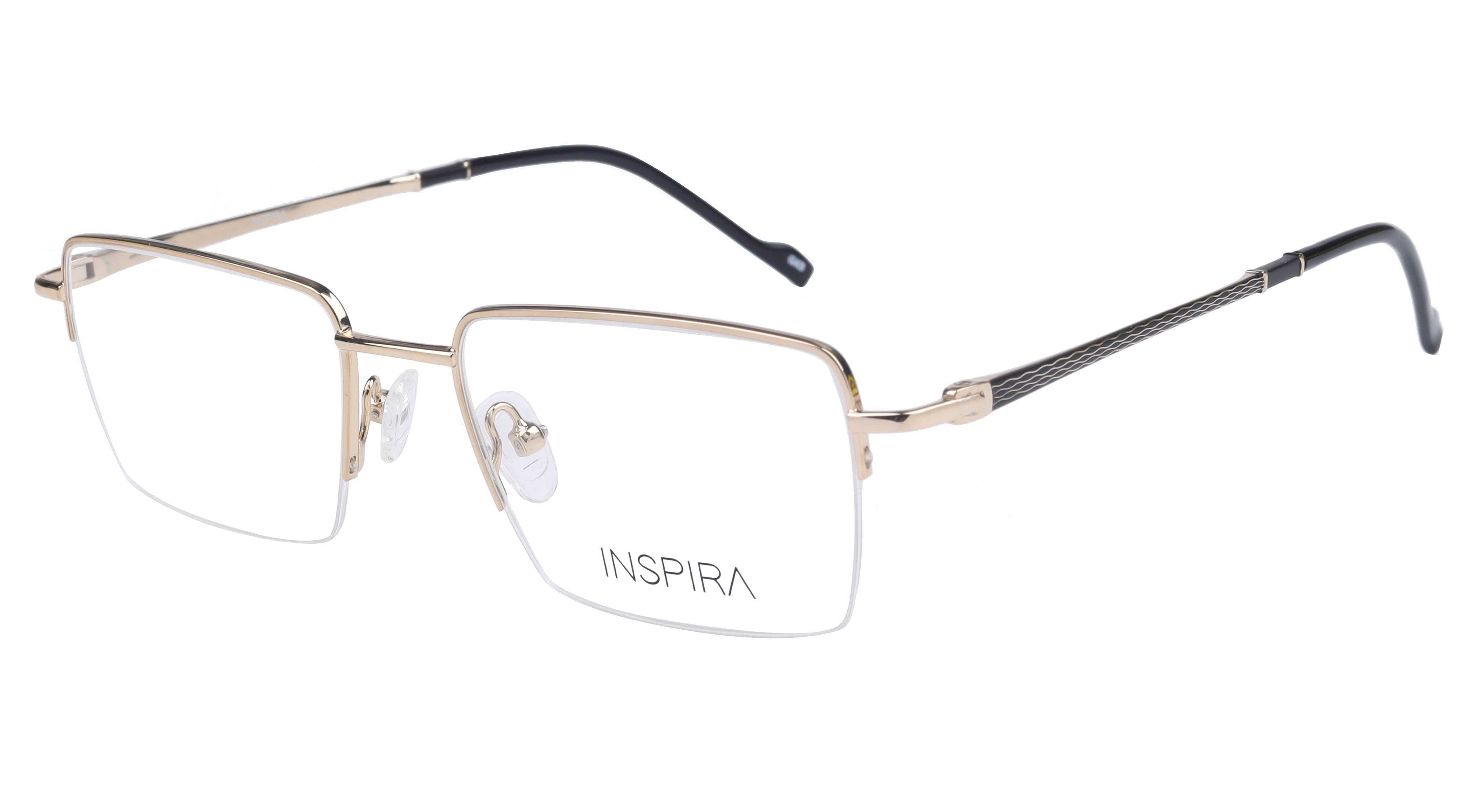 Inspira 24003-FY Frame Gold Male Supra Metal Frame — Gold frame — view 1
