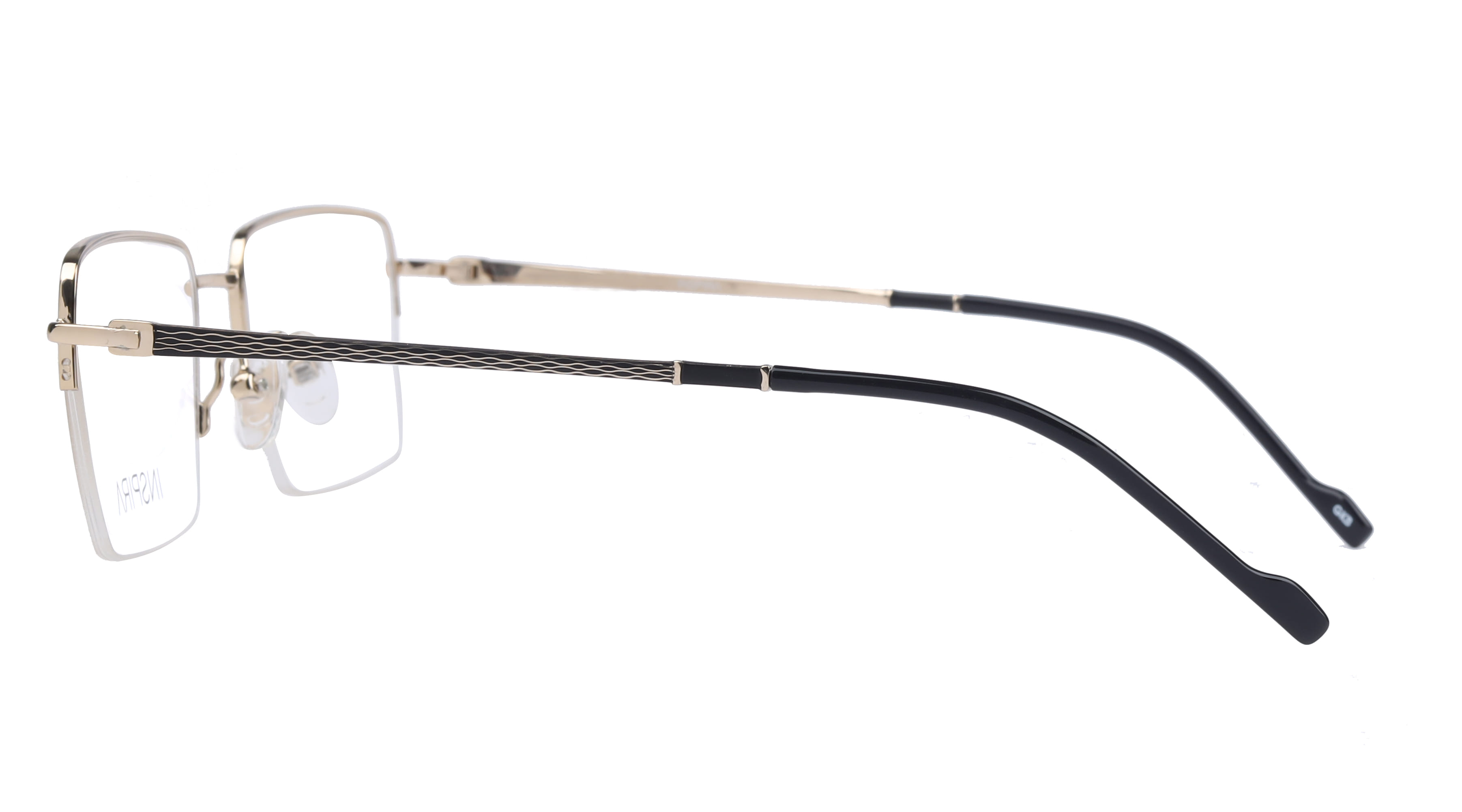 Inspira 24003-FY Frame Gold Male Supra Metal Frame — Gold frame — view 3