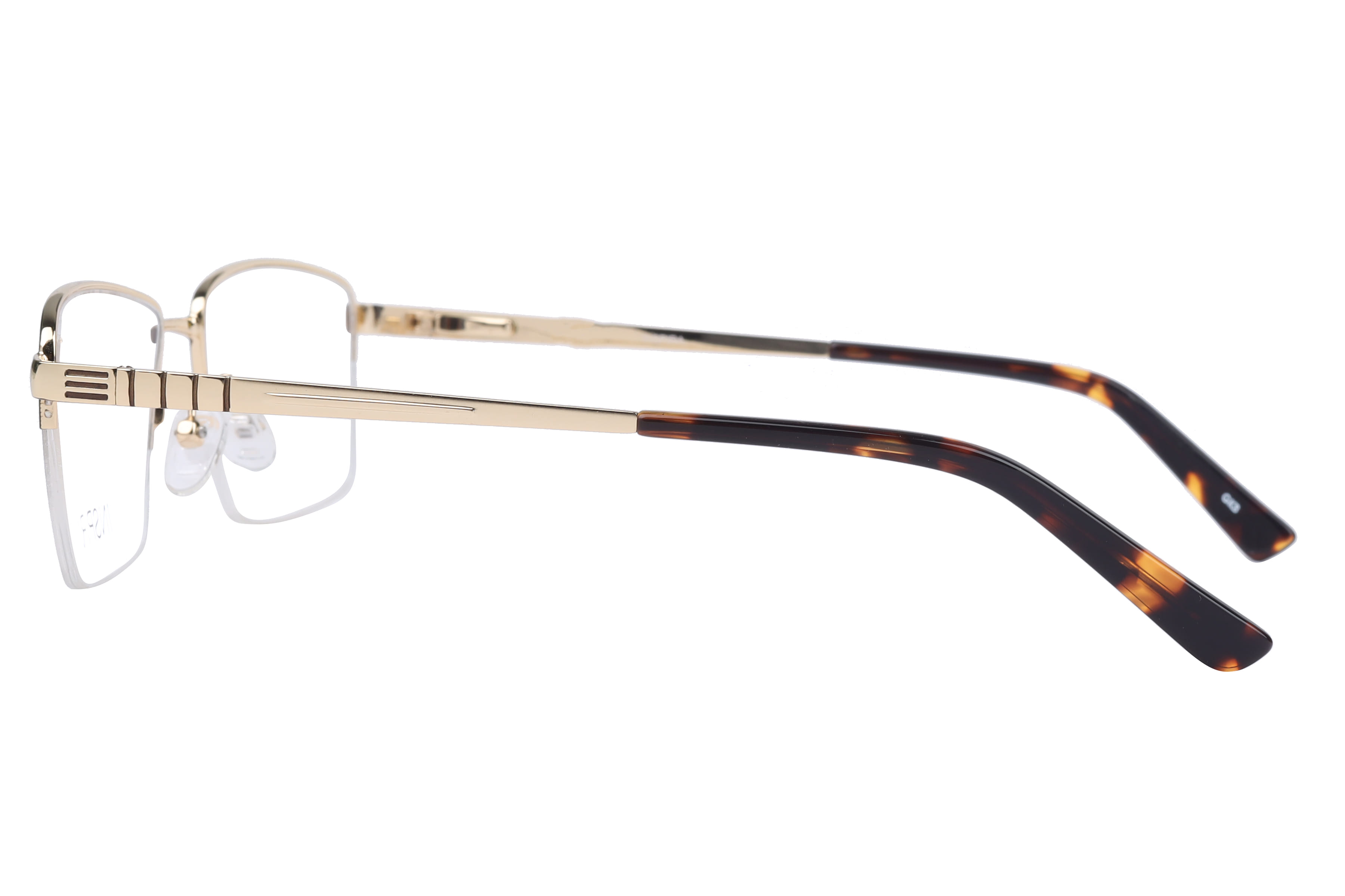 Inspira 18254-DY Frame Brown Male Supra Metal Frame — Brown frame — view 2