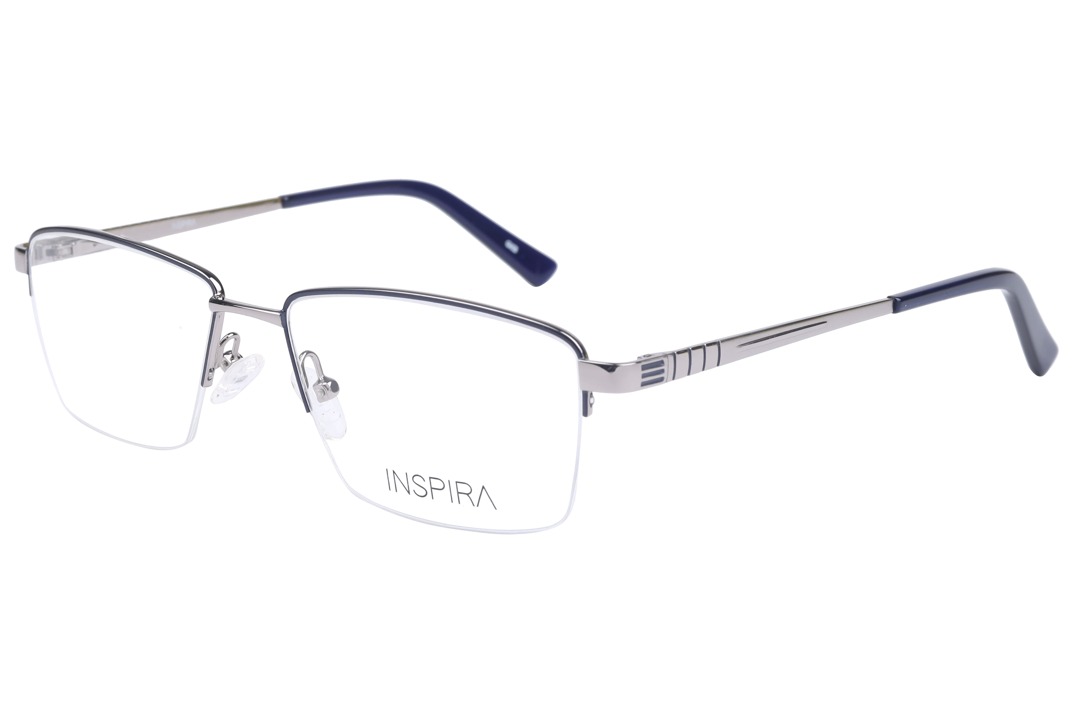 Inspira 18254-DY Frame Blue Male Supra Metal Frame — Blue frame — view 1