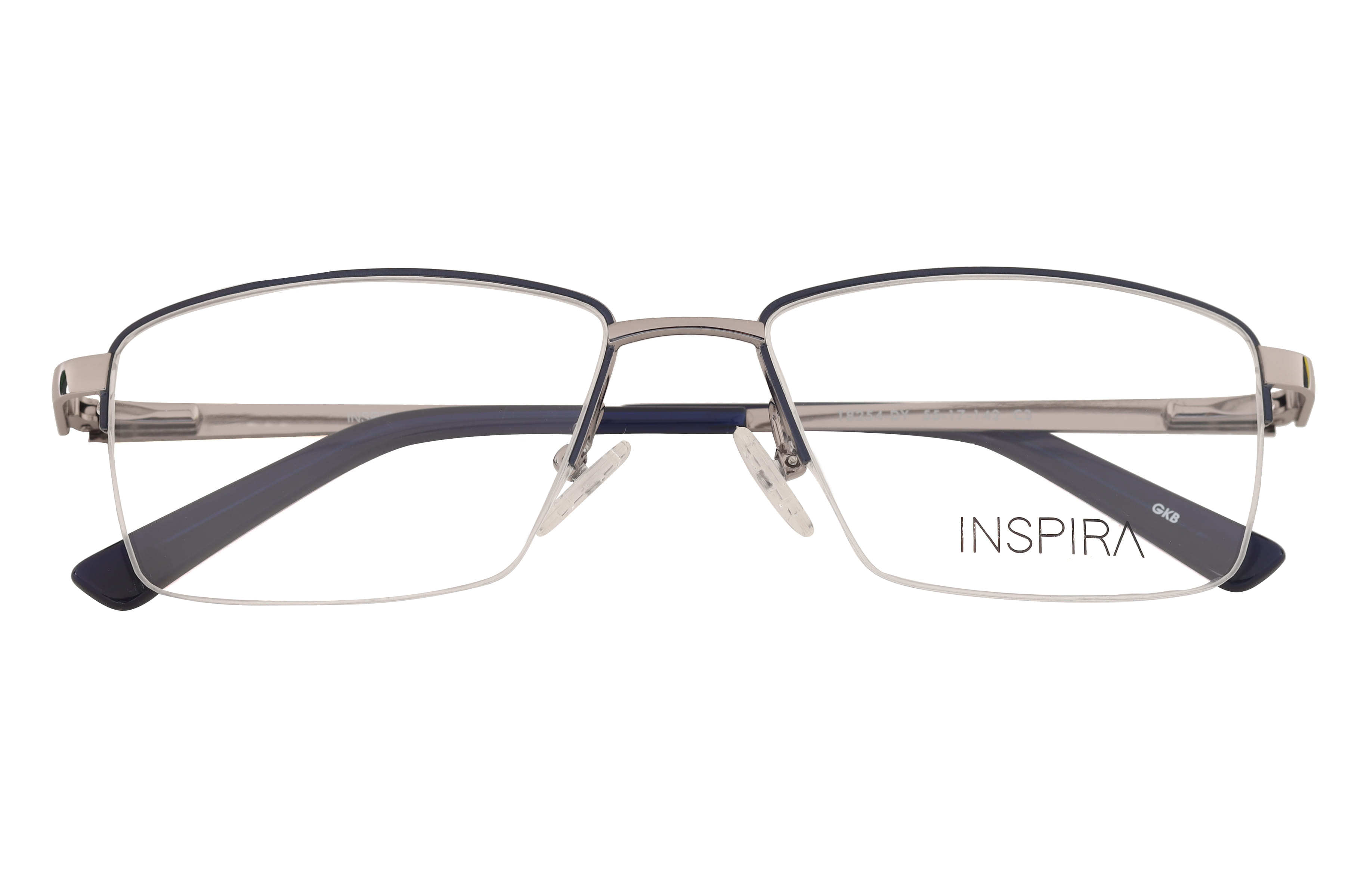 Inspira 18254-DY Frame Blue Male Supra Metal Frame — Blue frame — view 3