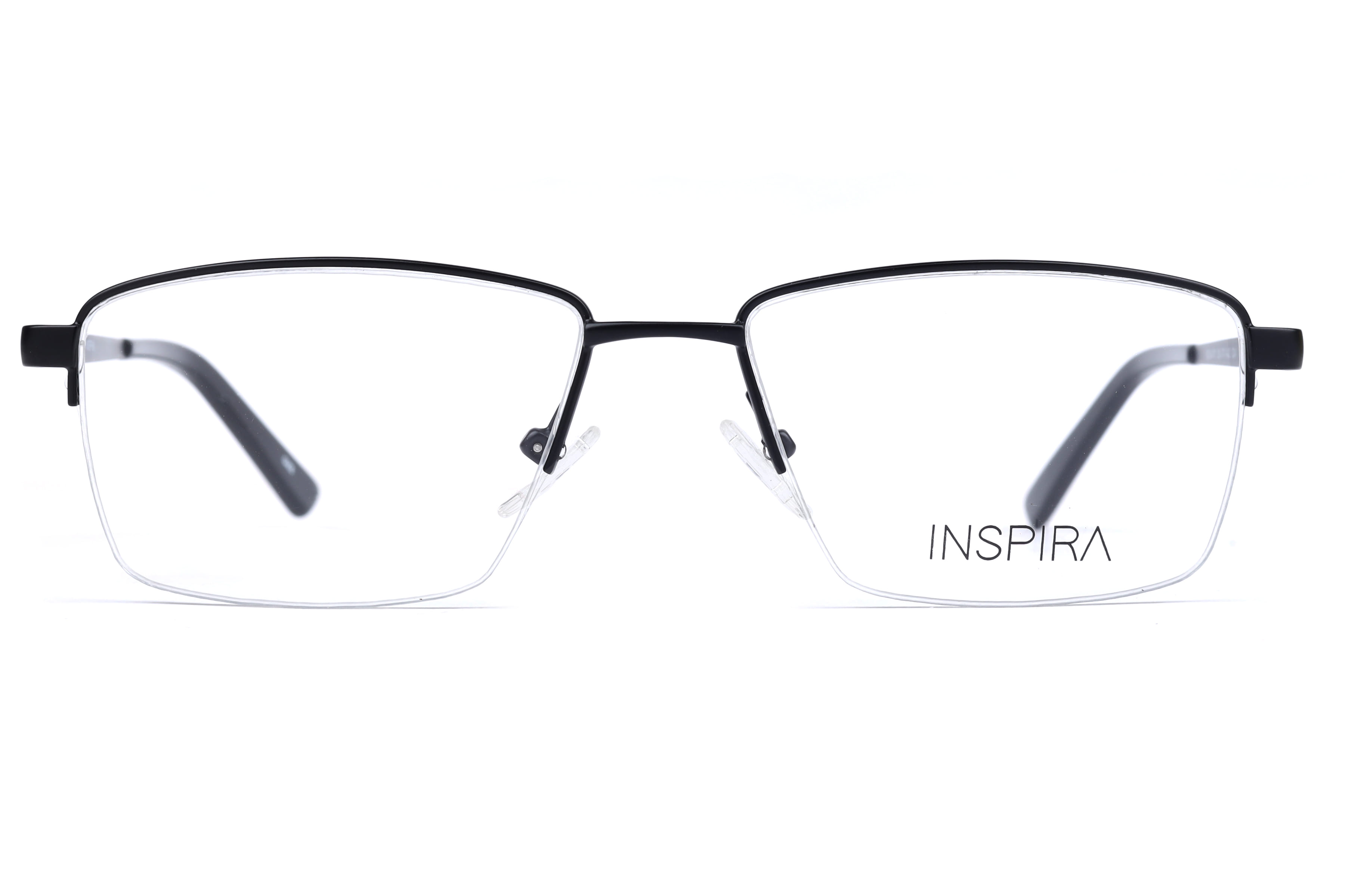 Inspira 18254-DY Frame Matt Black Male Supra Metal — Matt Black frame
