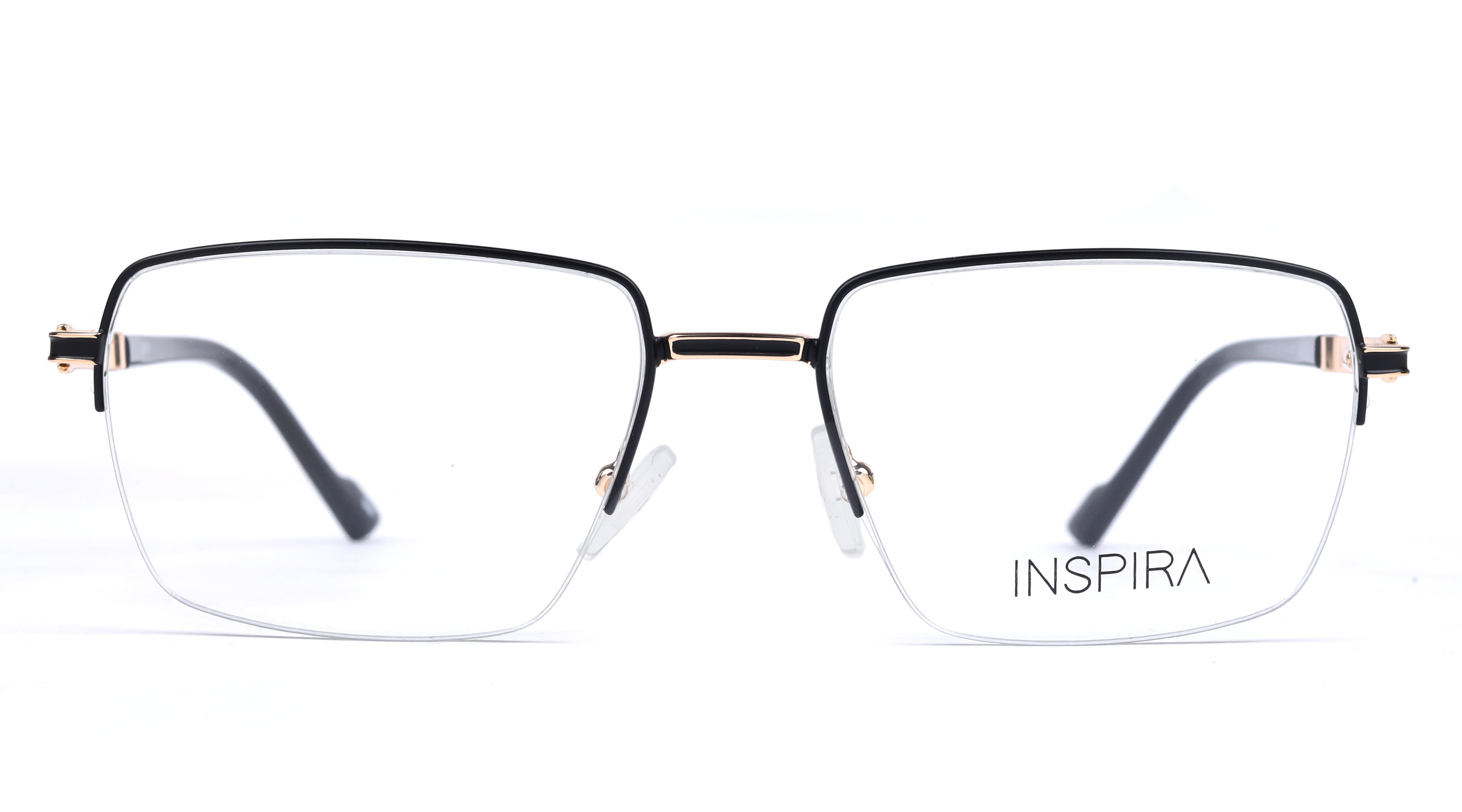 Inspira 17437-DY Frame Matt Black Male Supra Metal — Matt Black frame
