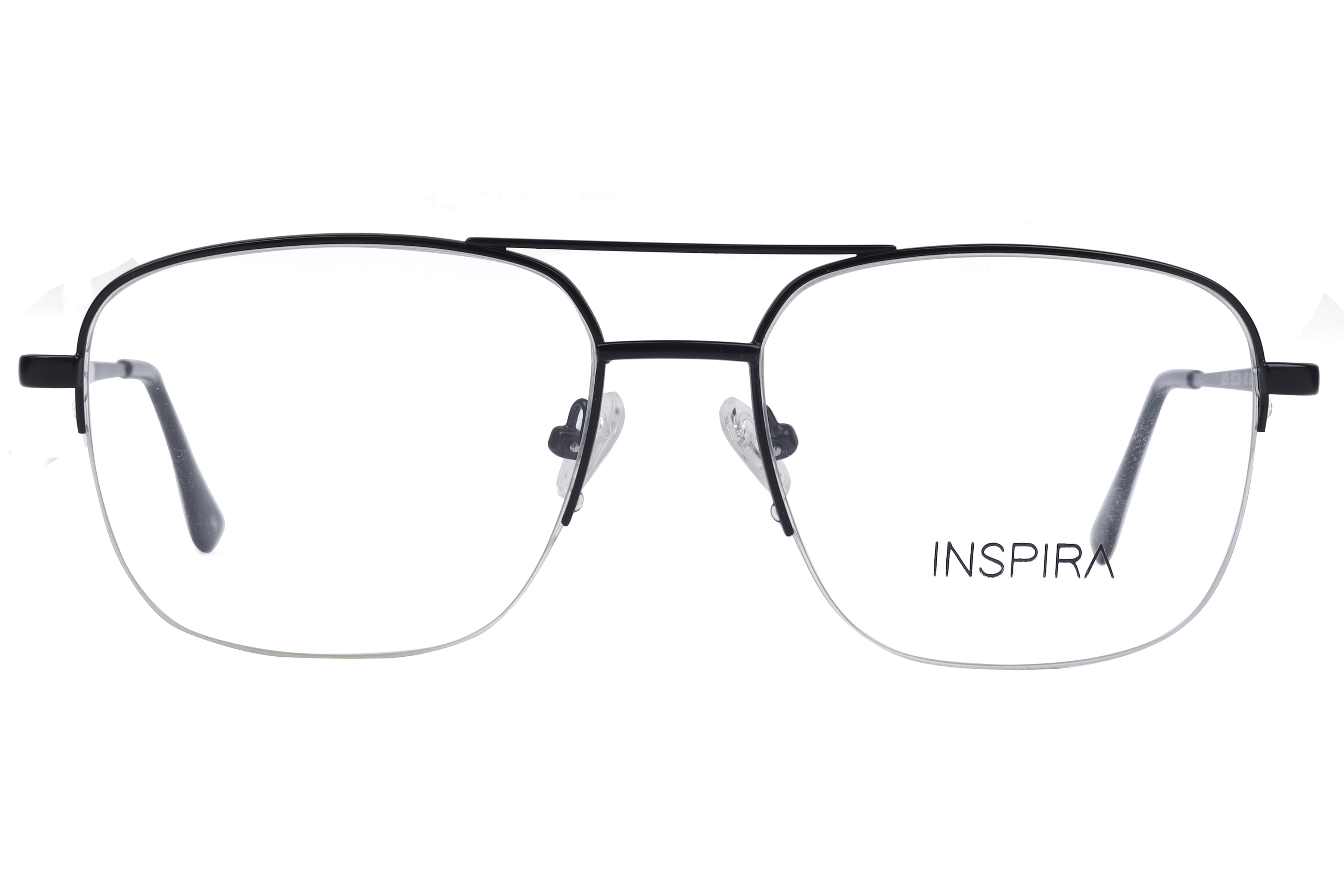Inspira 16009 Frame Black Male Supra Metal Frame — Black frame