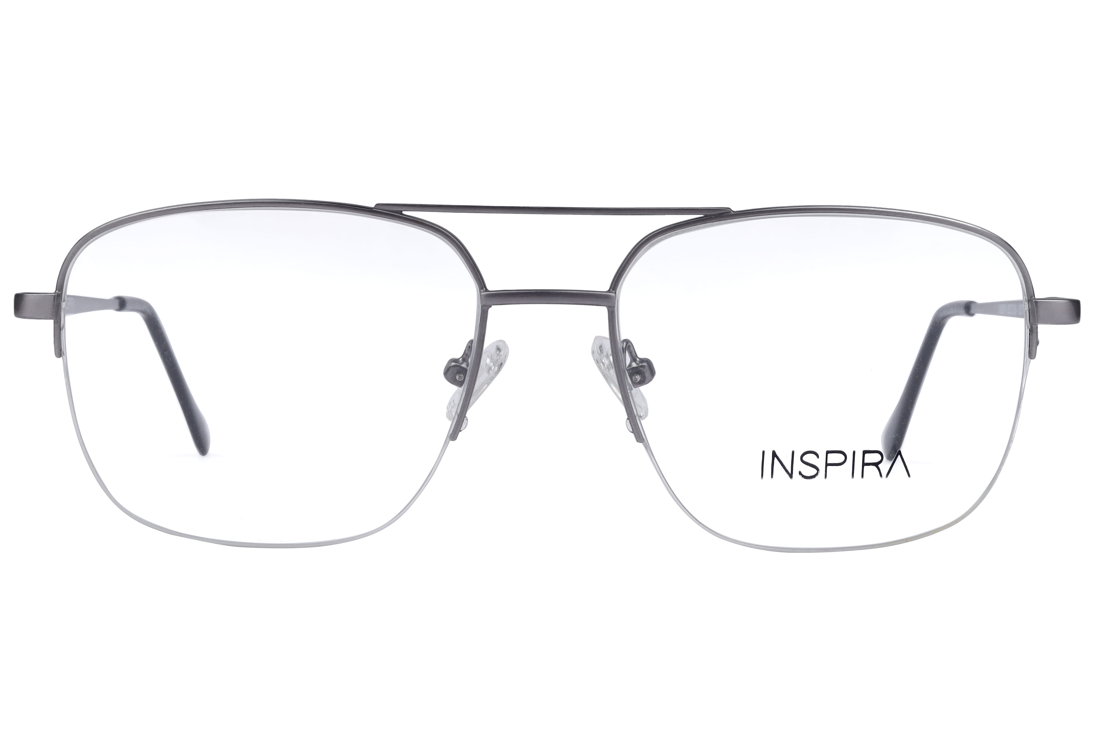 Inspira 16009 Frame Silver Male Supra Metal Frame — Silver frame