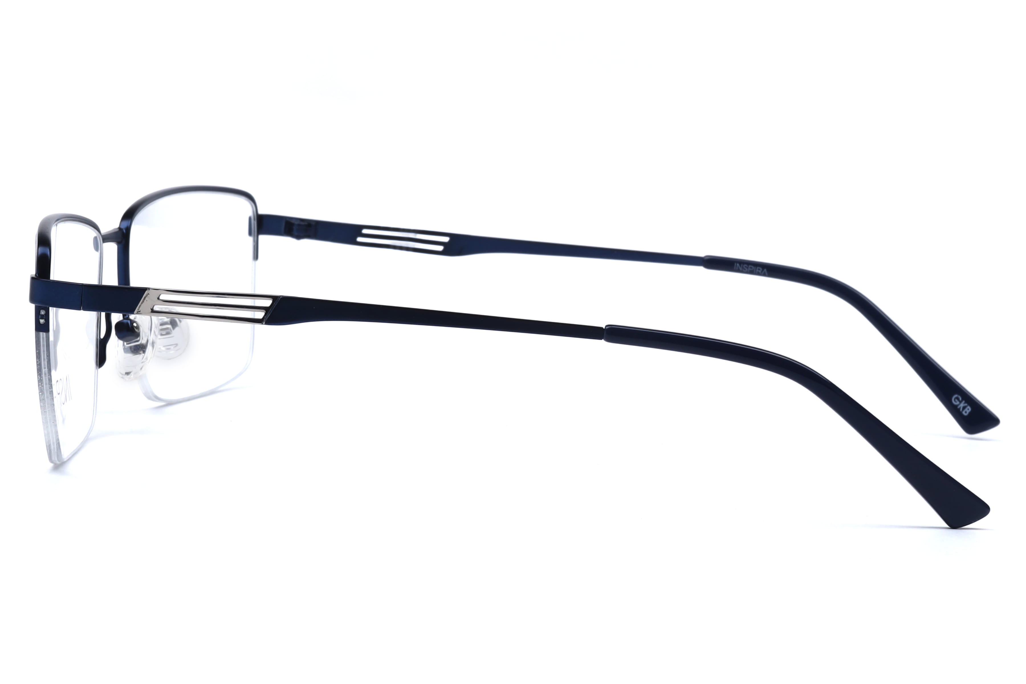 Inspira OLD70059M Frame Blue Male Supra Metal Frame — Blue frame — view 3