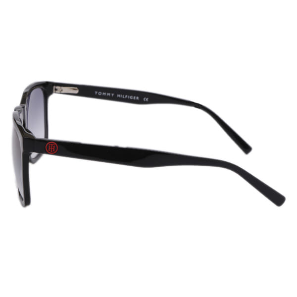 Tommy Hilfiger TH2526I Sunglass Black Male Full Shell Sunglass — Black frame — view 3