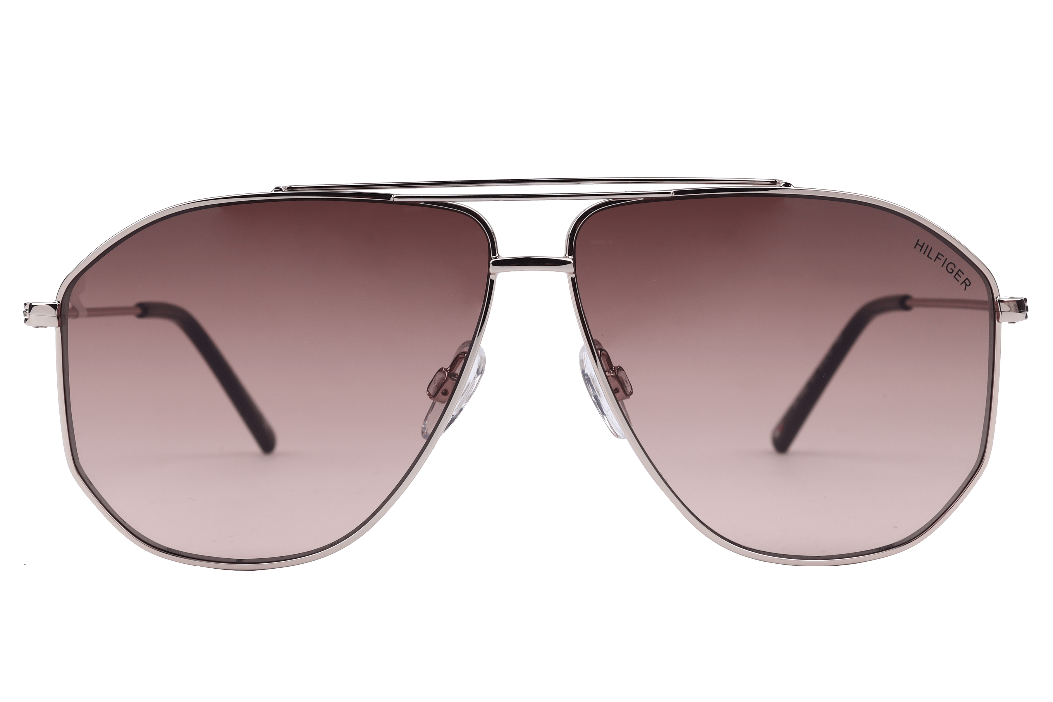 Tommy Hilfiger TH1549 Sunglass Light Gold Male Full Metal Sunglass — Light Gold frame — view 2