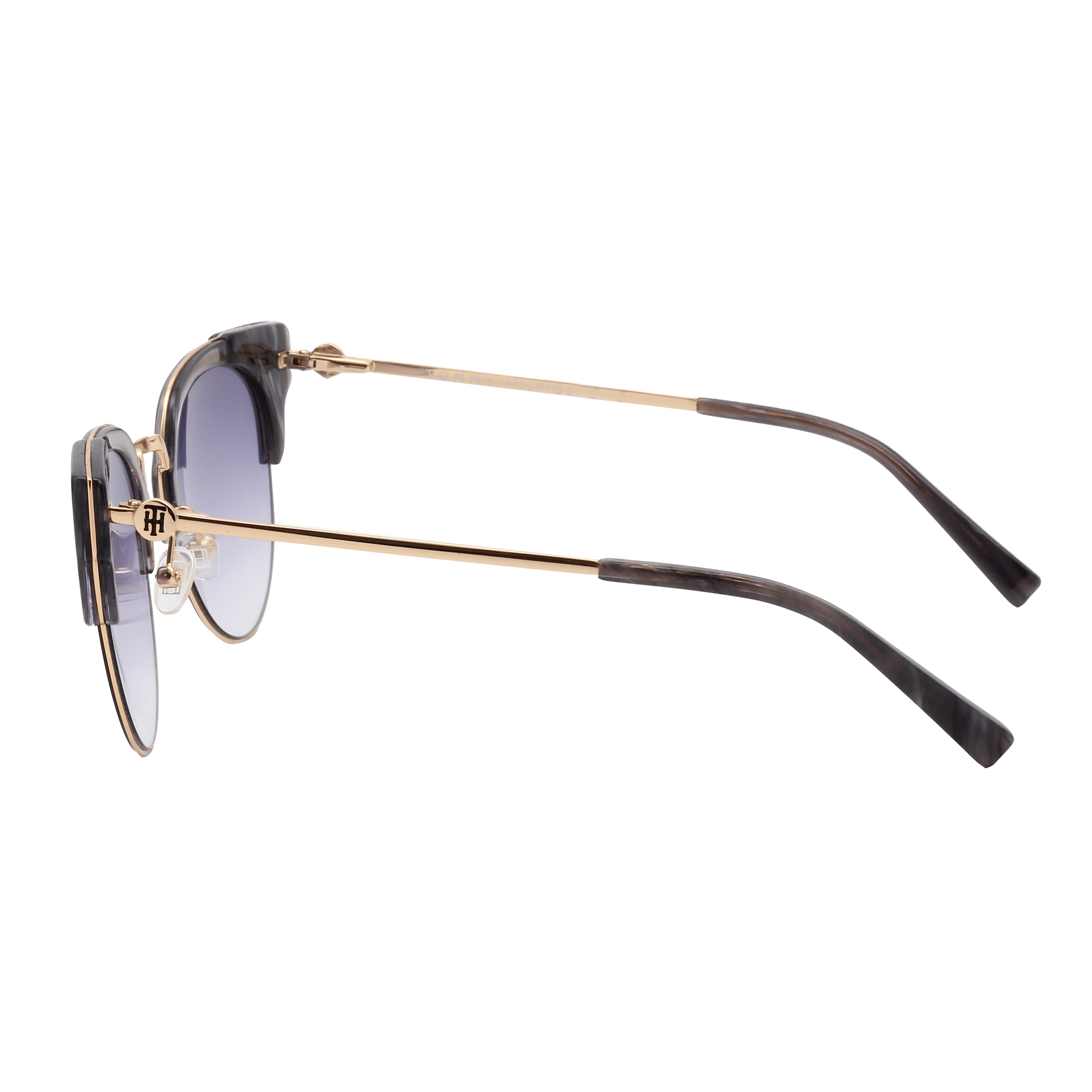 Tommy Hilfiger TH2529I Sunglass Gold Female Full Metal Sunglass — Gold frame — view 3