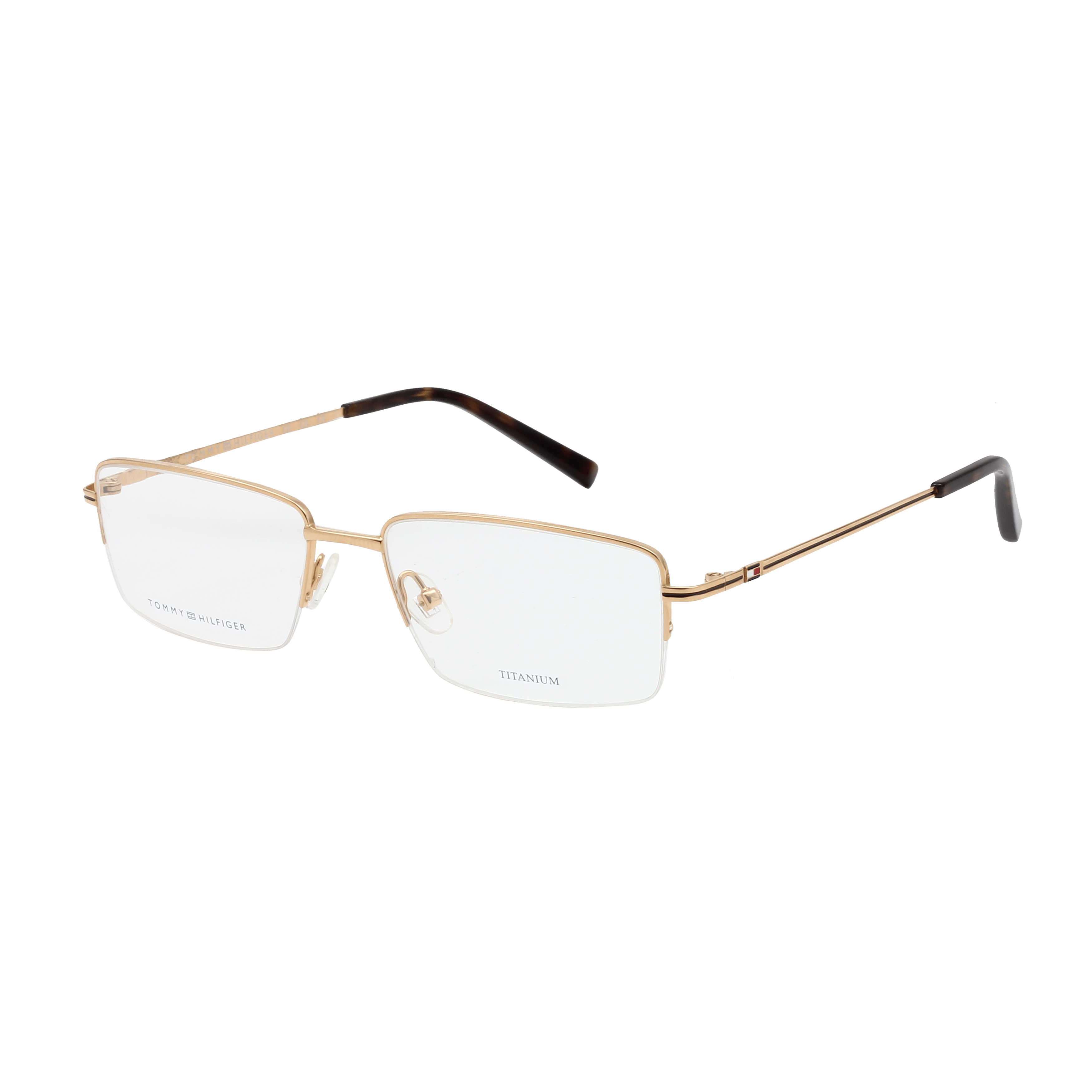 Tommy Hilfiger TH6141I Frame Gold Male Supra Titanium — Gold frame