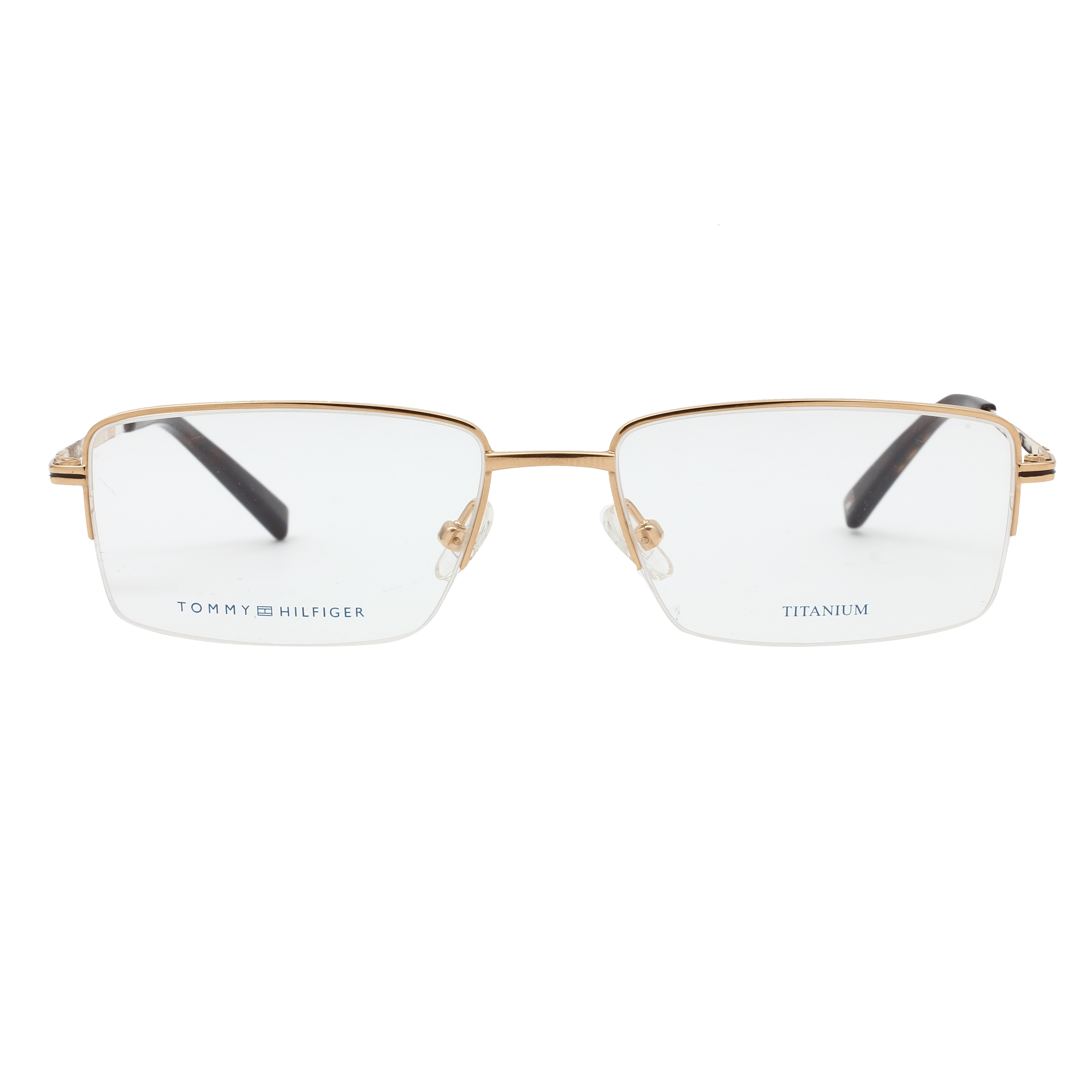 Tommy Hilfiger TH6141I Frame Gold Male Supra Titanium Frame — Gold frame — view 2
