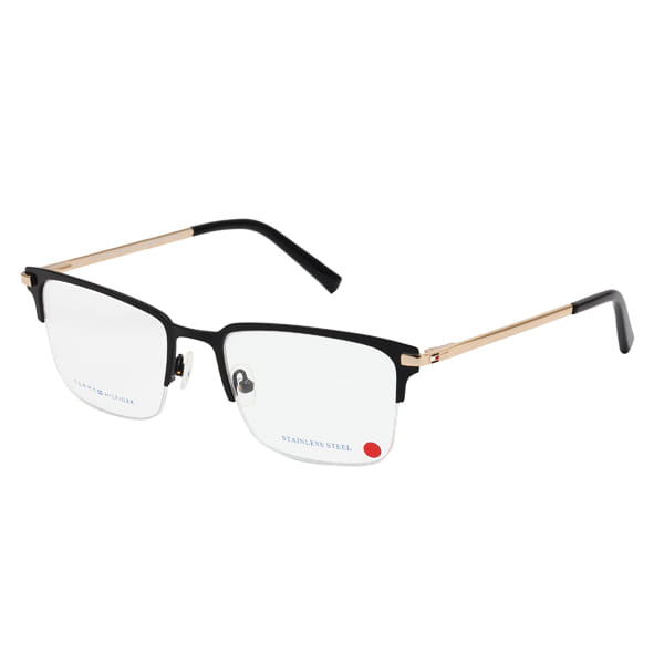 Tommy Hilfiger TH6152 Frame Black Male Supra Metal — Black frame