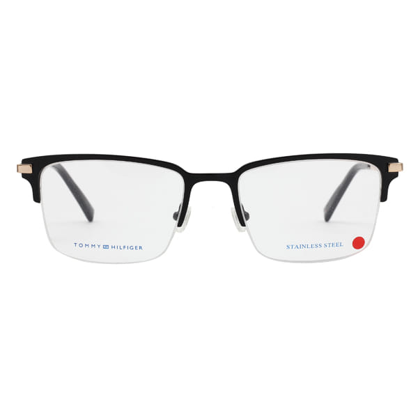 Tommy Hilfiger TH6152 Frame Black Male Supra Metal Frame — Black frame — view 2