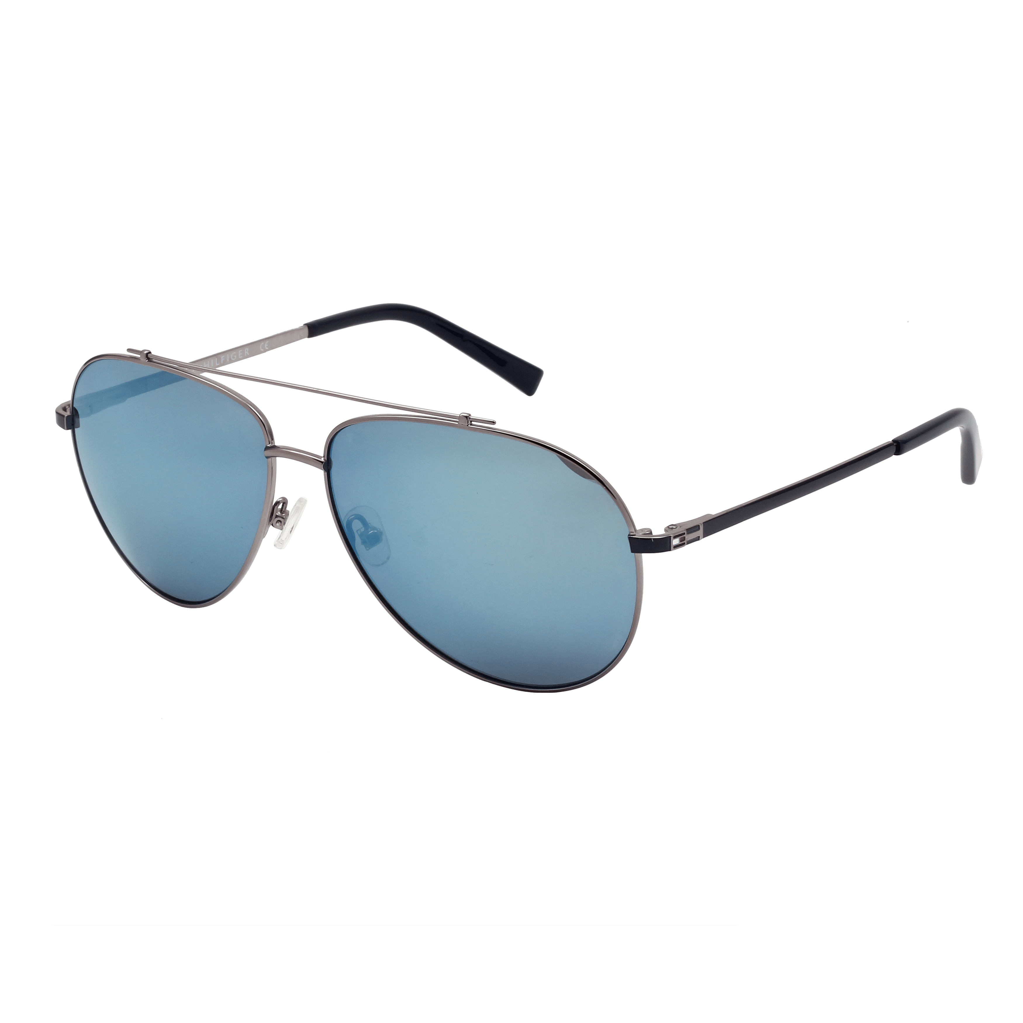 Tommy Hilfiger TH2553 Sunglass Gun Metal Male Full Metal — Gun Metal frame