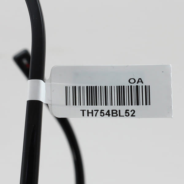 Tommy Hilfiger TH2568 Sunglass Black Female Full Shell Sunglass — Black frame — view 1