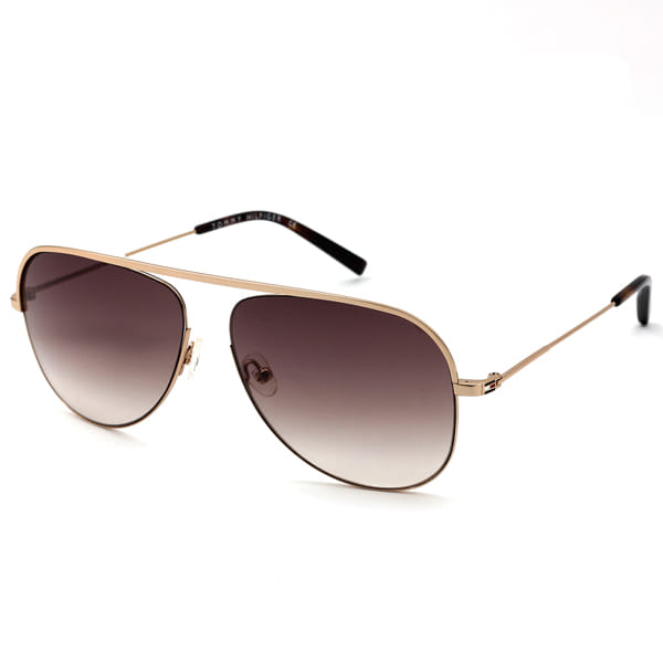 Tommy Hilfiger TH2574 Sunglass Gold Male Full Metal Sunglass — Gold frame — alternate view