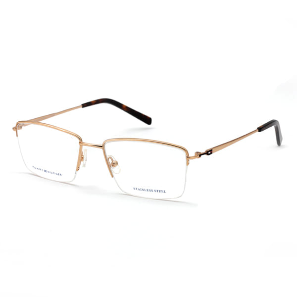 Tommy Hilfiger TH6166 Frame Gold Male Supra Stainless Steel Frame — Gold frame — alternate view