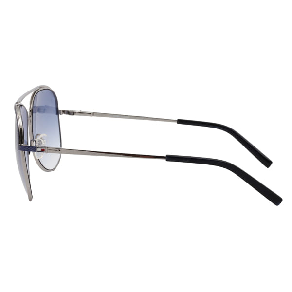Tommy Hilfiger TH9719 Sunglass Grey Male Full Metal Sunglass — Grey frame — view 4