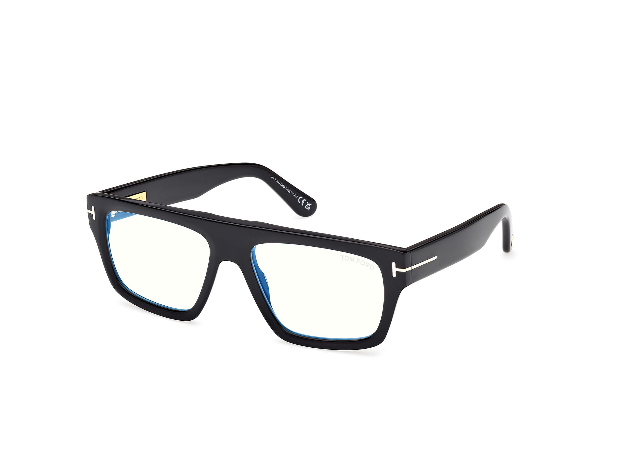 Tomford FT6084-B Frame Black Male Full Shell — Black frame