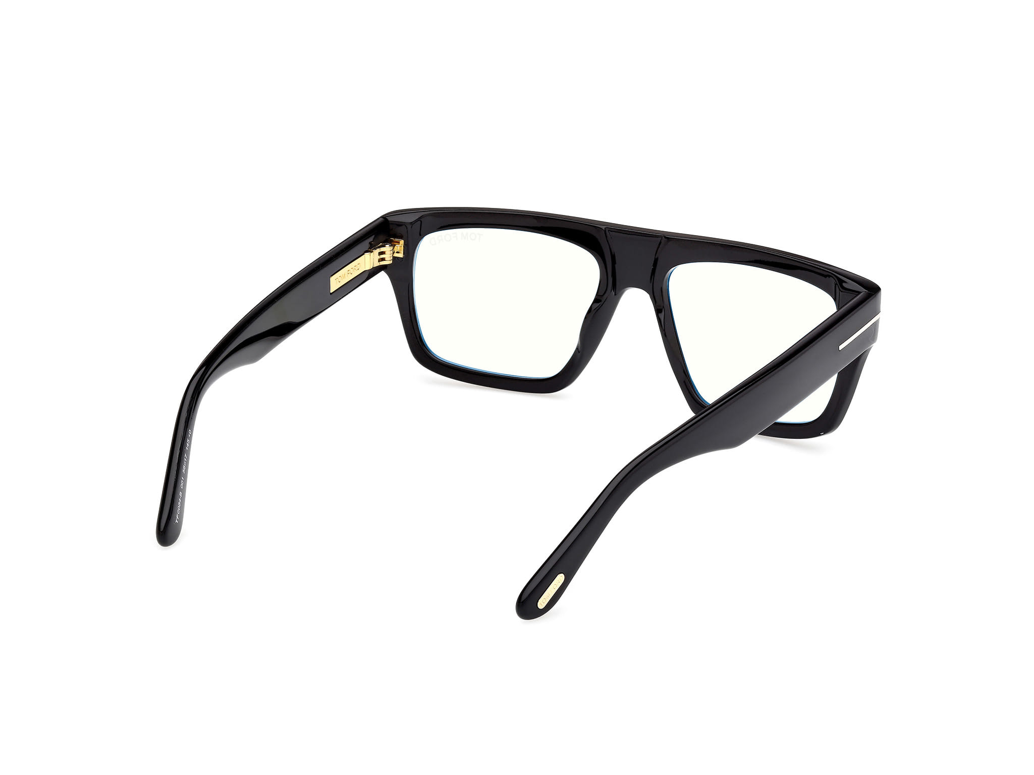 Tomford FT6084-B Frame Black Male Full Shell Frame — Black frame — view 5