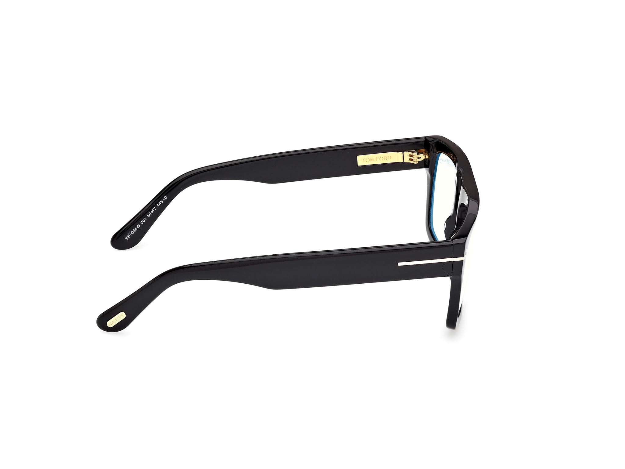 Tomford FT6084-B Frame Black Male Full Shell Frame — Black frame — view 6