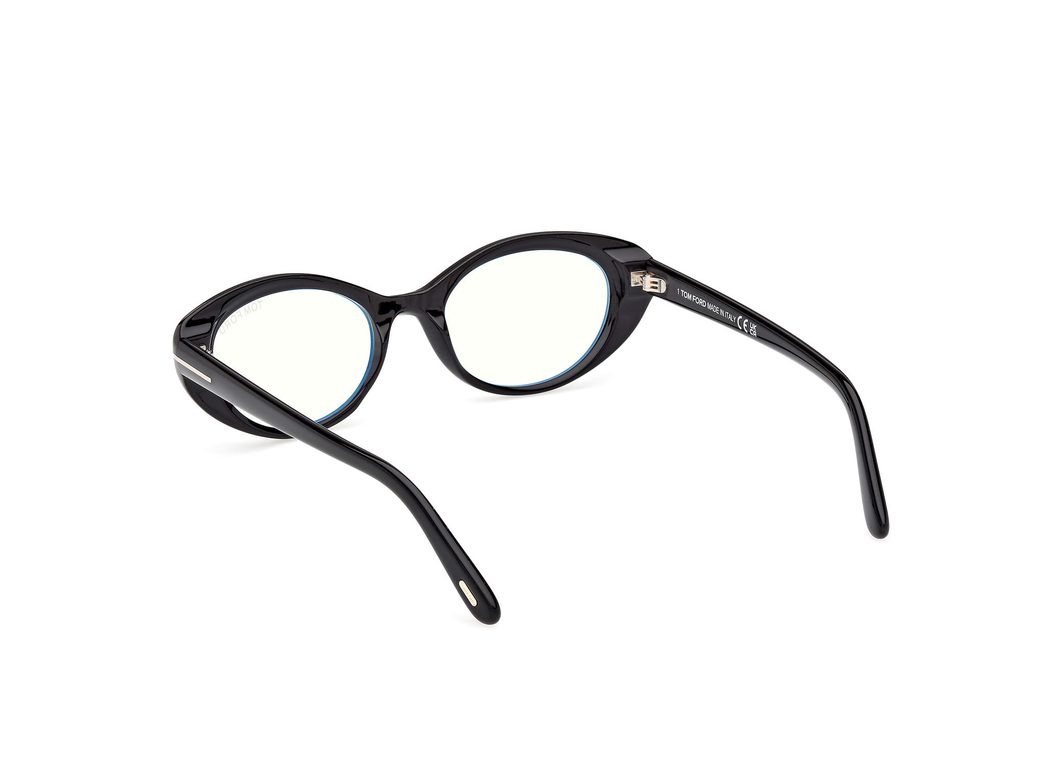Tomford FT6092-B Frame Black Female Full Shell Frame — Black frame — view 3