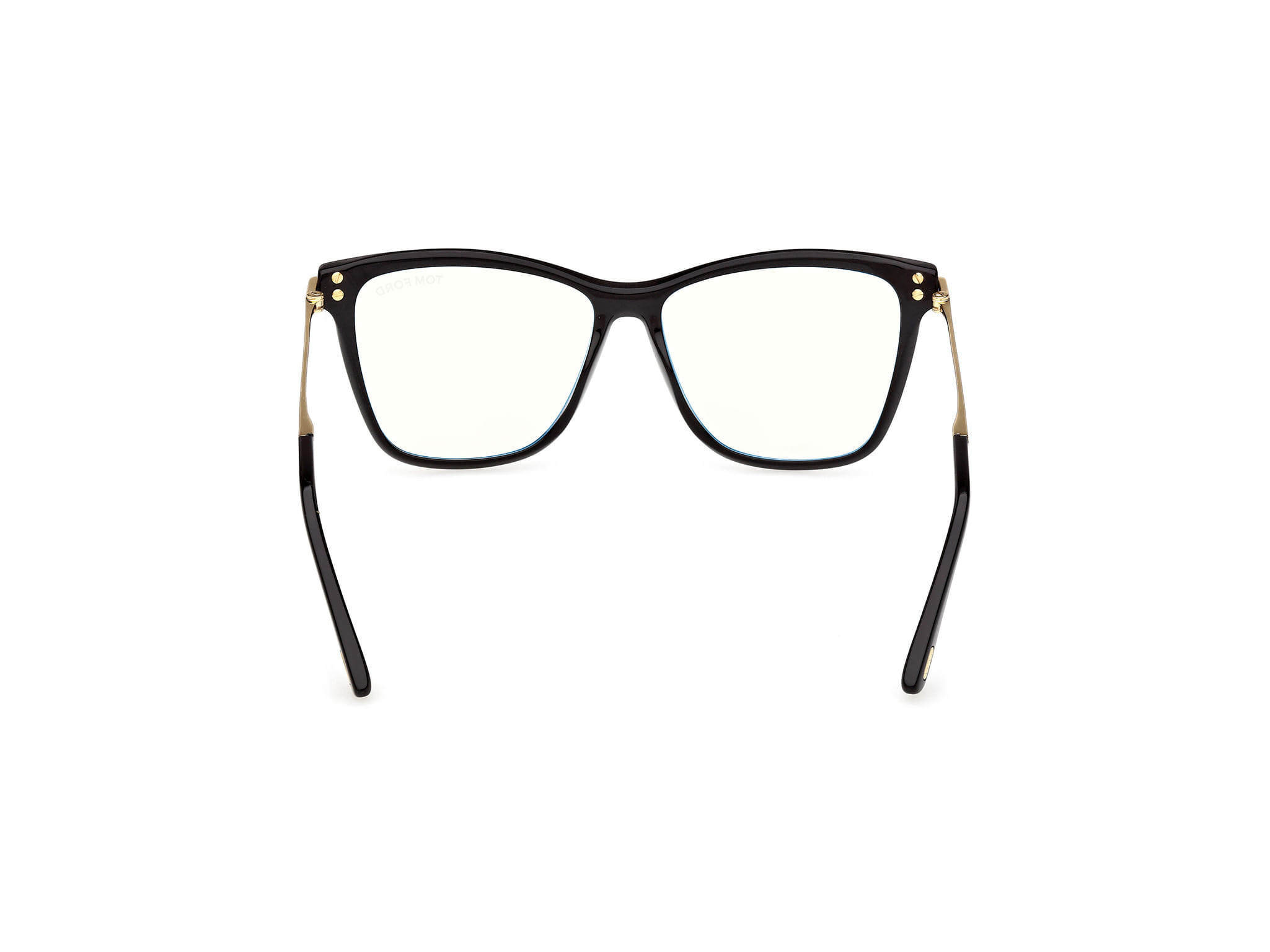 Tomford FT6097-B Frame Black Female Full Metal Frame — Black frame — view 4