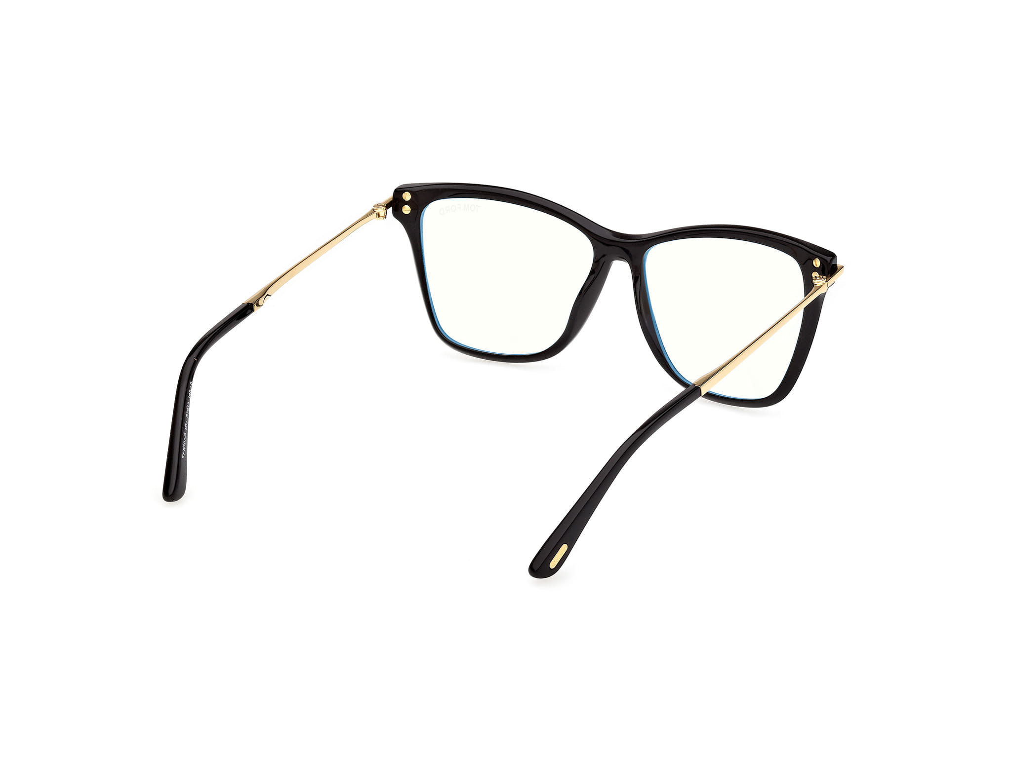 Tomford FT6097-B Frame Black Female Full Metal Frame — Black frame — view 5