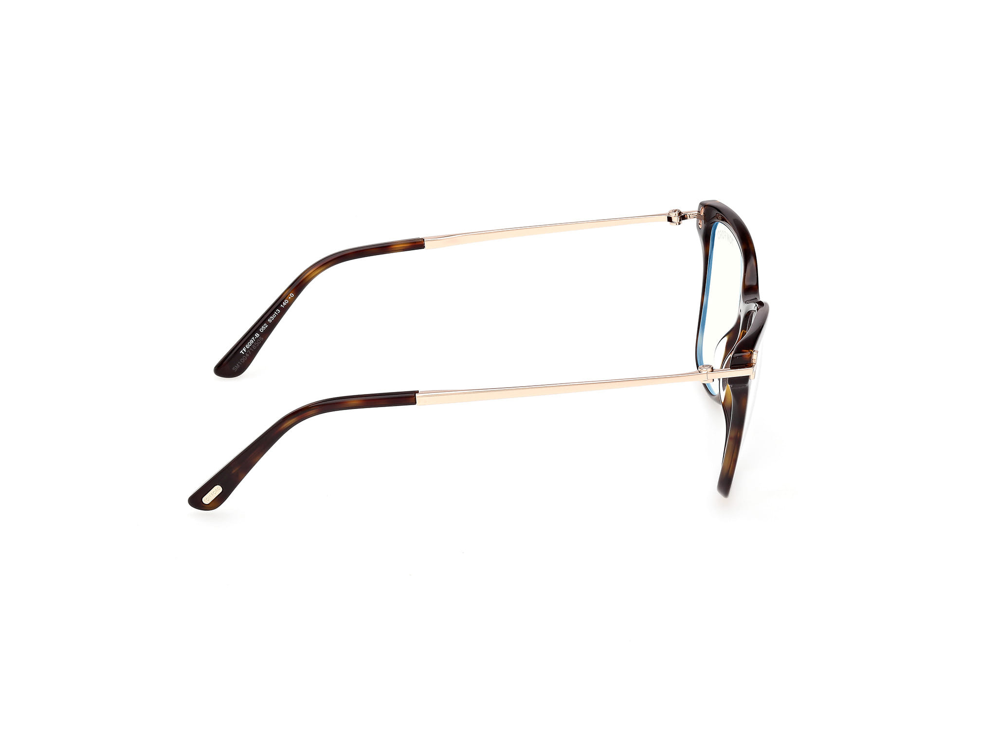 Tomford FT6097-B Frame Havana Female Full Shell Frame — Havana frame — view 6