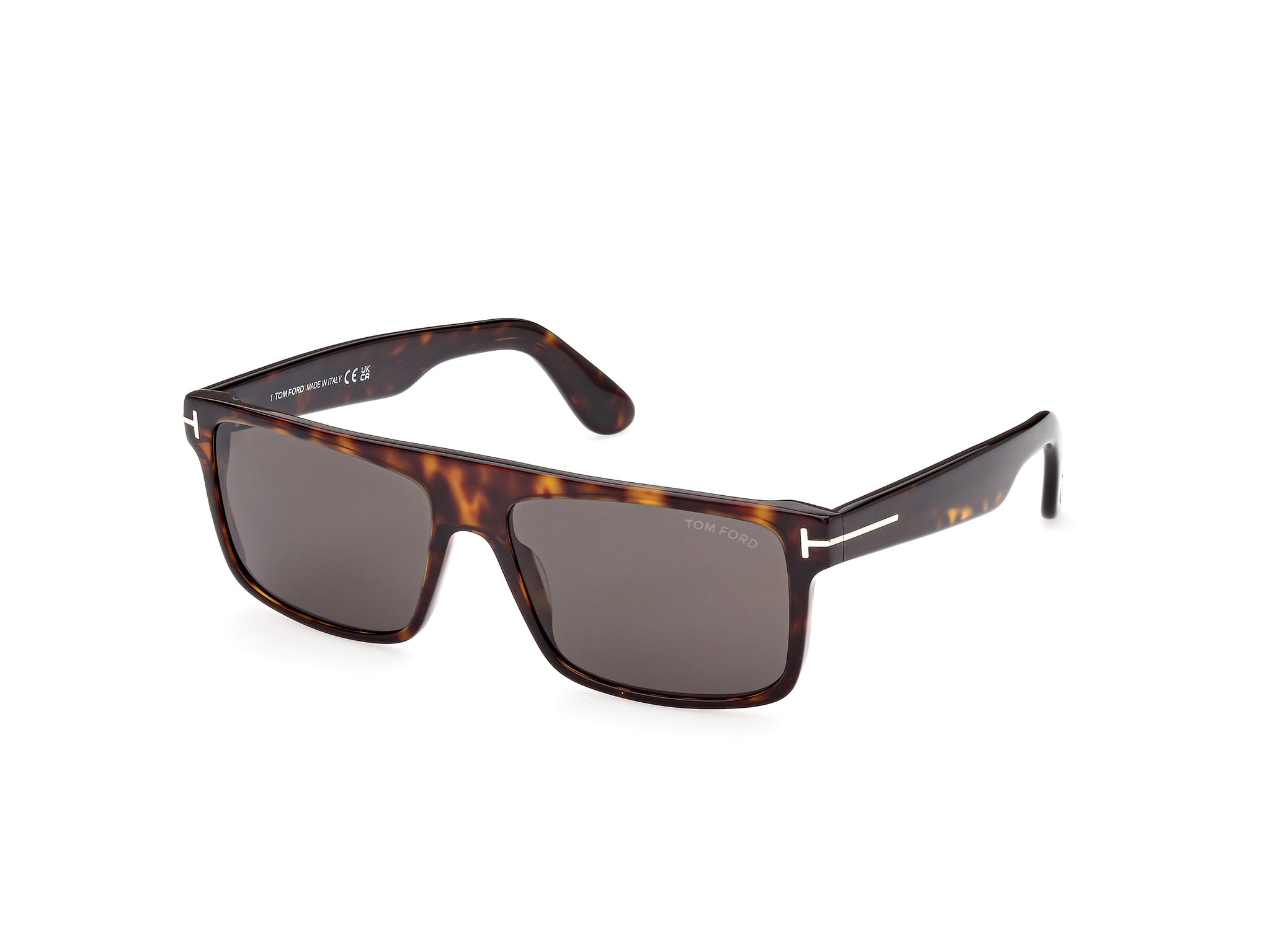 Tomford FT0999 Sunglass Havana Male Full Shell — Havana frame