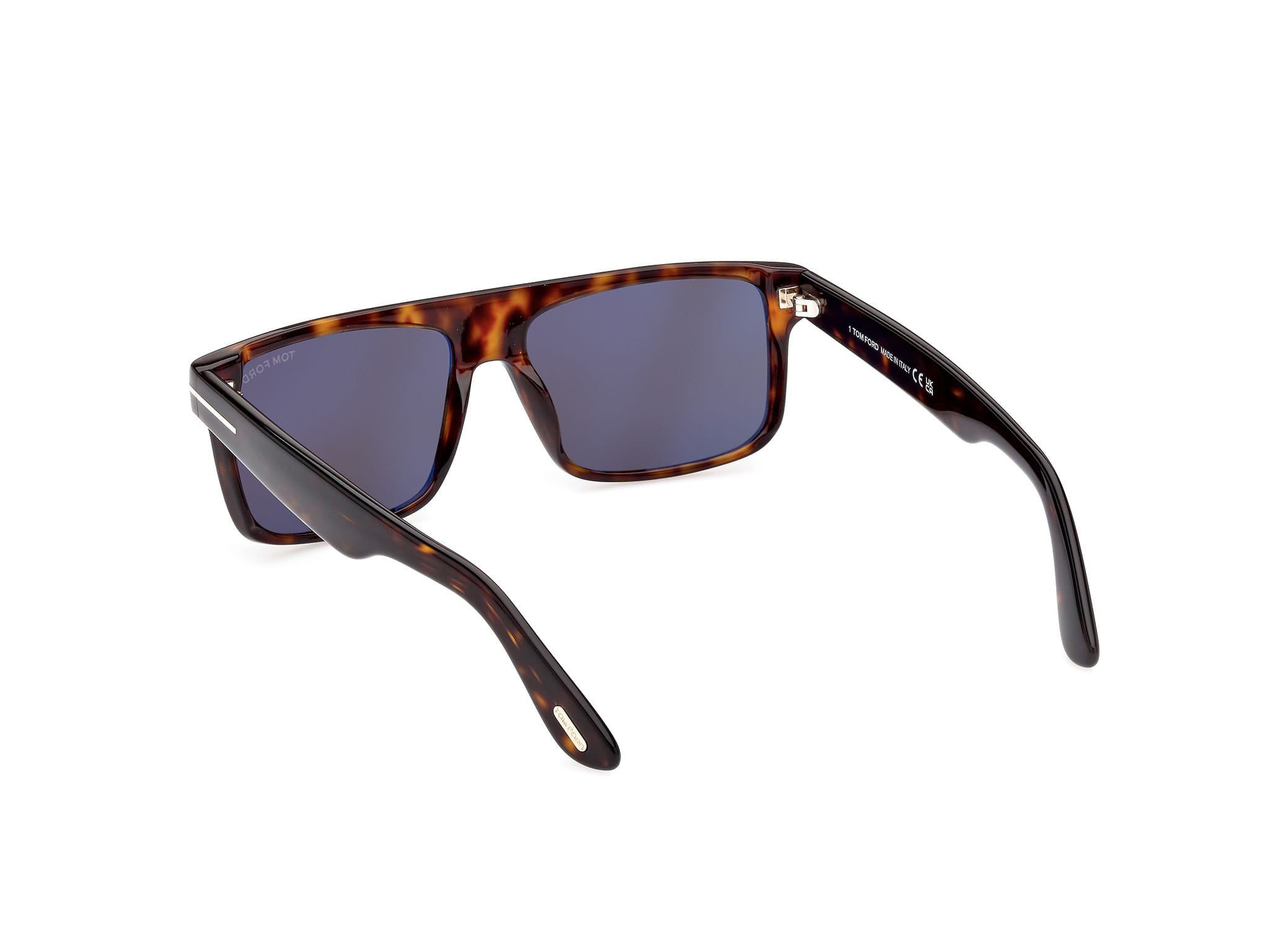 Tomford FT0999 Sunglass Havana Male Full Shell Sunglass — Havana frame — view 3