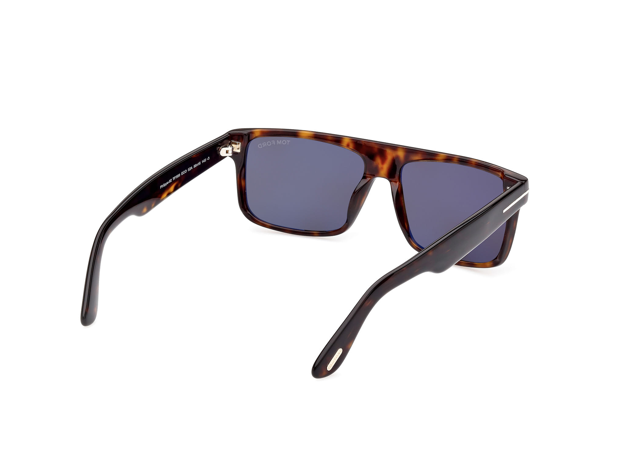 Tomford FT0999 Sunglass Havana Male Full Shell Sunglass — Havana frame — view 5
