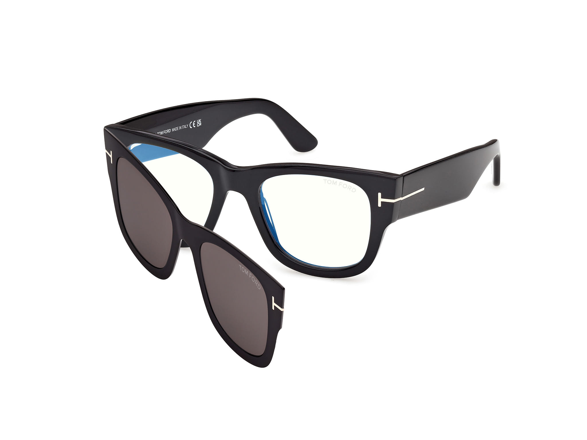 Tomford FT6099-B Frame Black Male Full Shell — Black frame