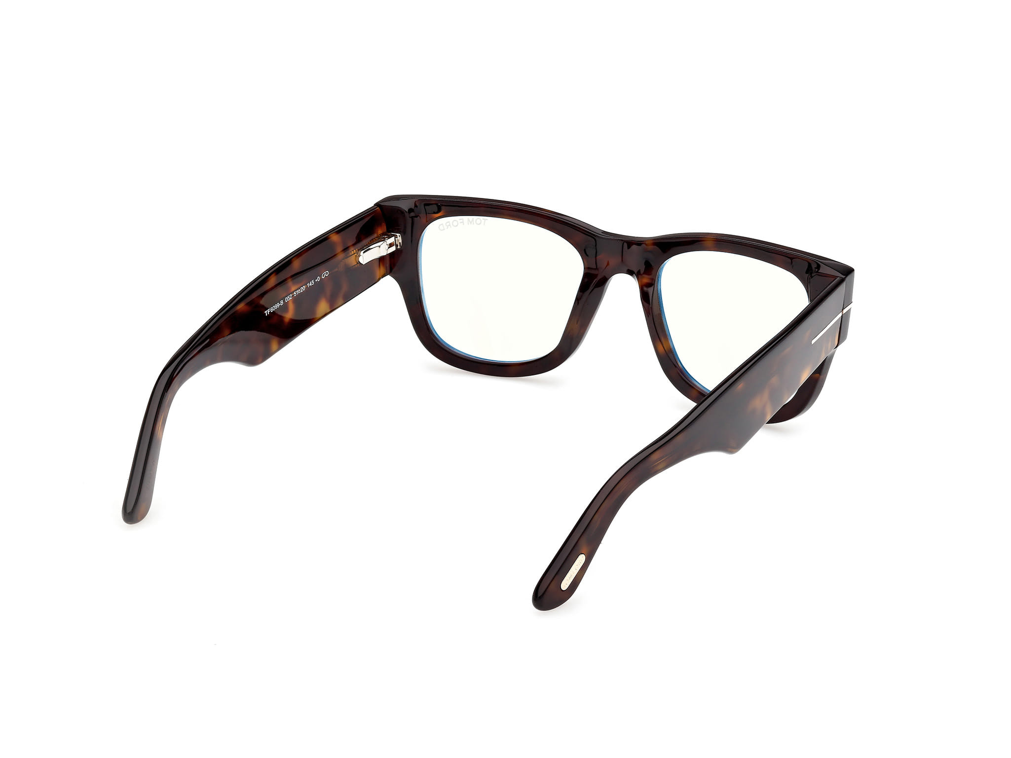 Tomford FT6099-B Frame Havana Male Full Shell Frame — Havana frame — view 5