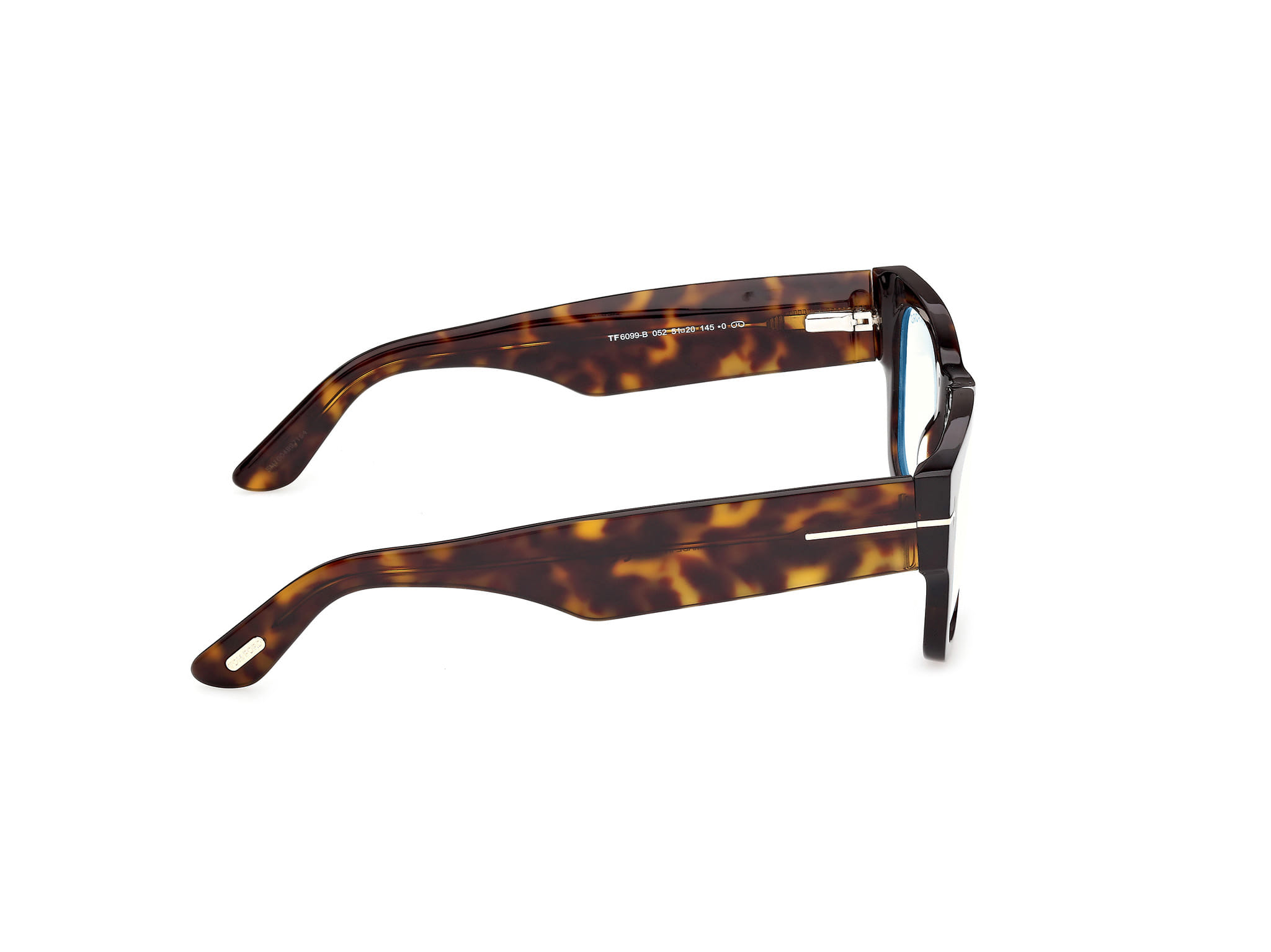 Tomford FT6099-B Frame Havana Male Full Shell Frame — Havana frame — view 6