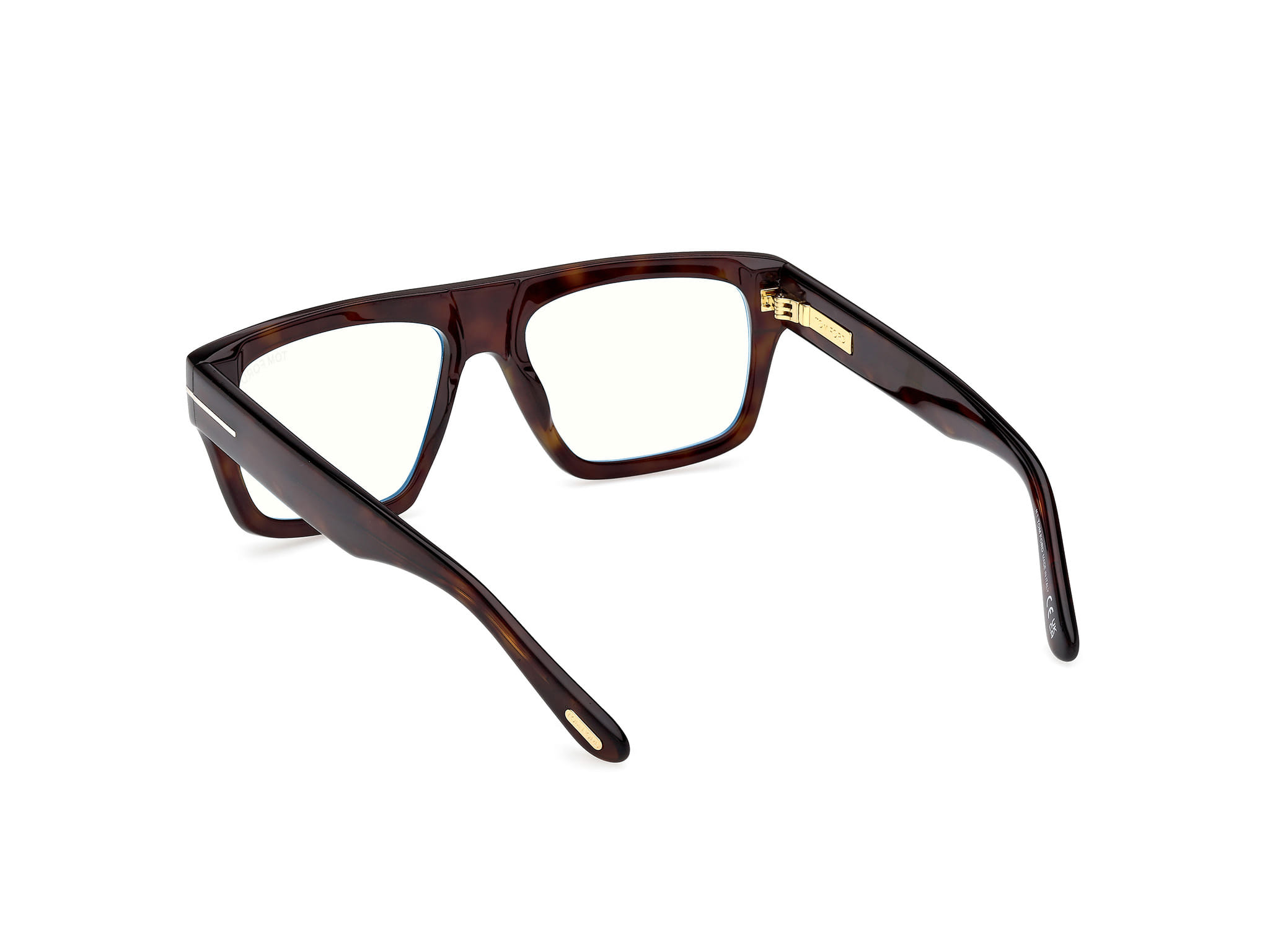 Tomford FT6084-B Frame Havana Male Full Shell Frame — Havana frame — view 3